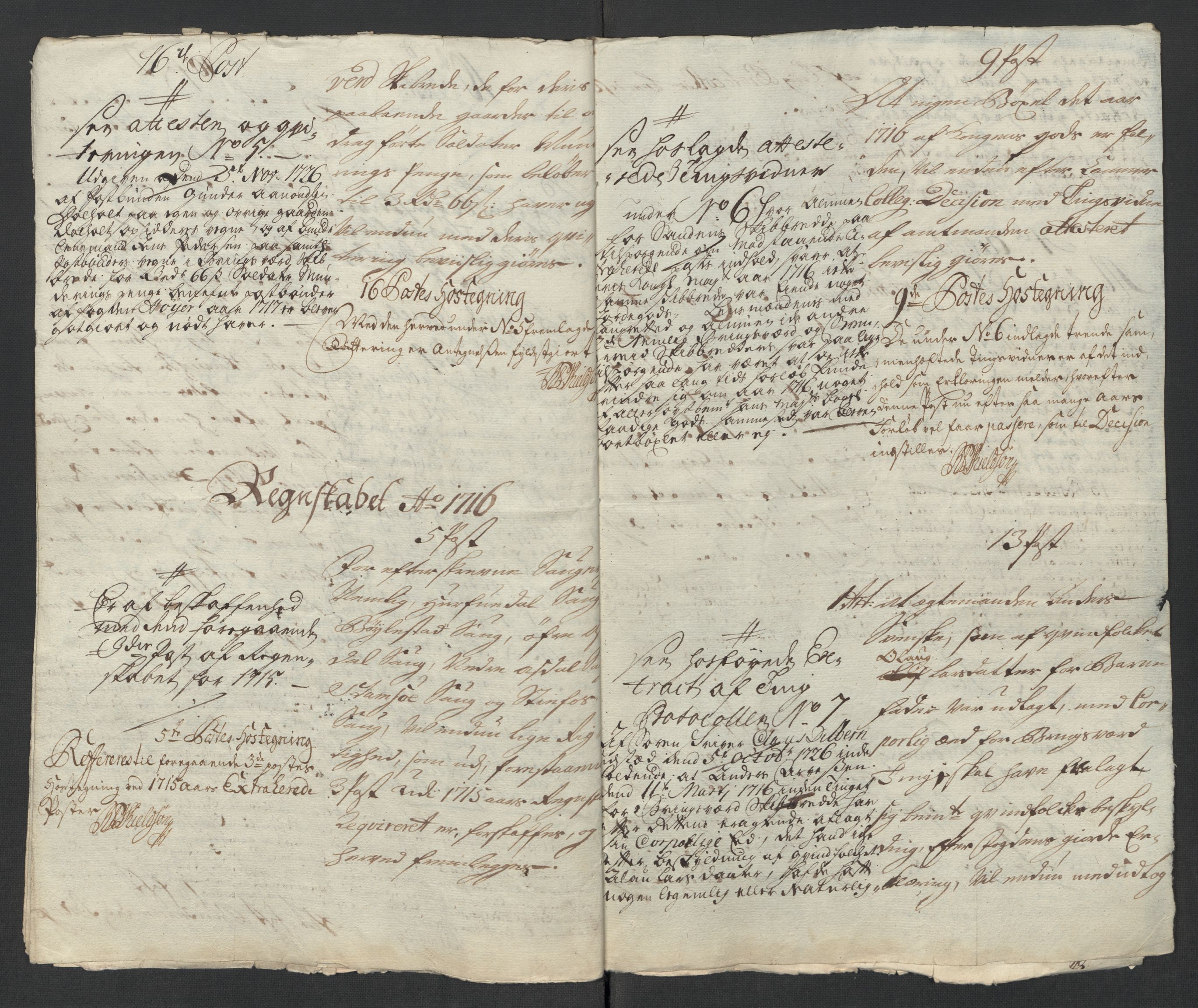 Rentekammeret inntil 1814, Reviderte regnskaper, Fogderegnskap, RA/EA-4092/R39/L2325: Fogderegnskap Nedenes, 1716, p. 483