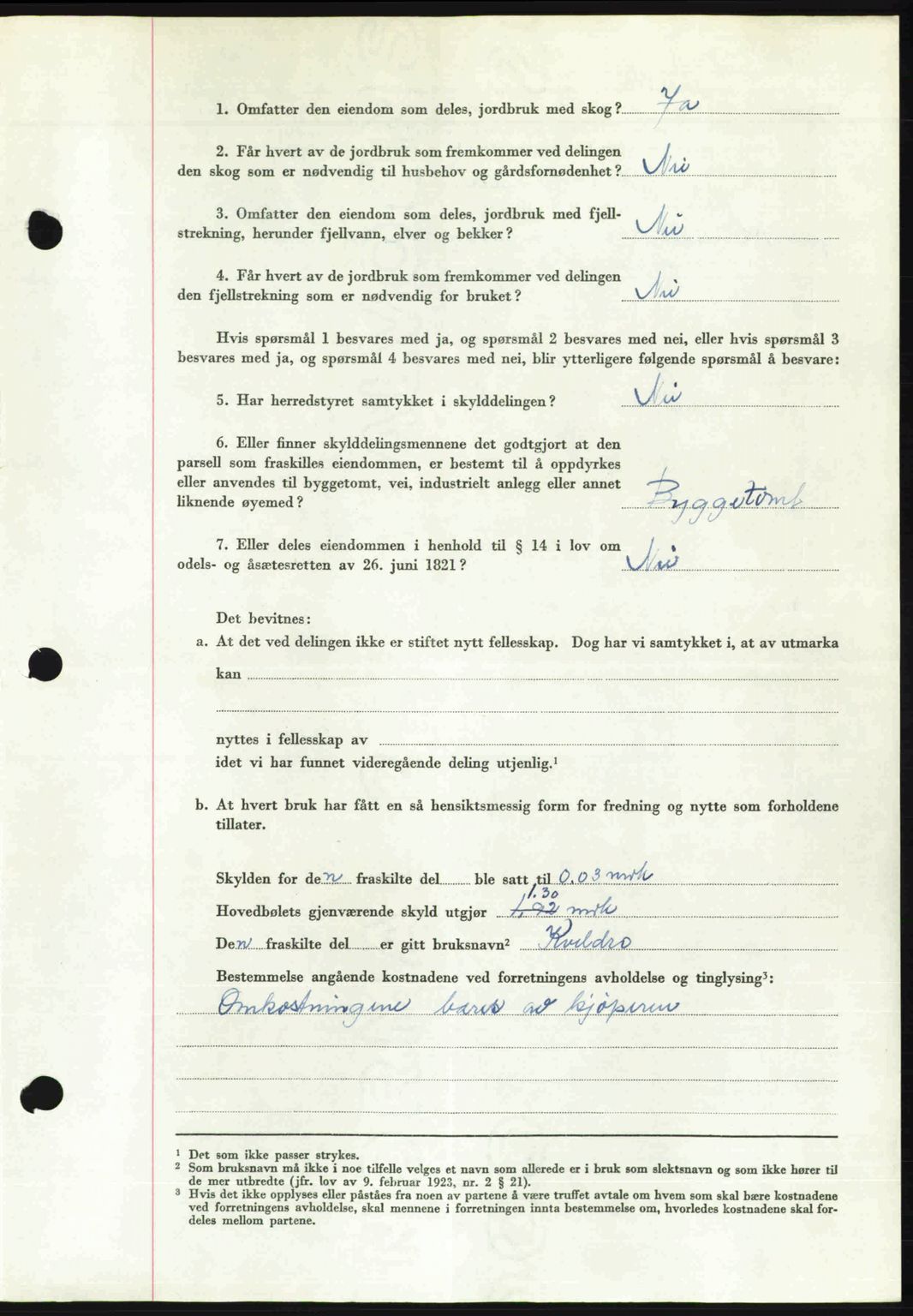 Romsdal sorenskriveri, AV/SAT-A-4149/1/2/2C: Mortgage book no. A31, 1949-1949, Diary no: : 3658/1949