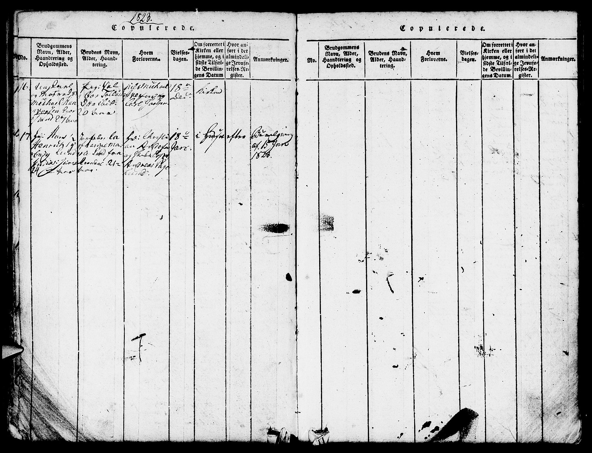 Eigersund sokneprestkontor, AV/SAST-A-101807/S08/L0007: Parish register (official) no. A 7, 1815-1827