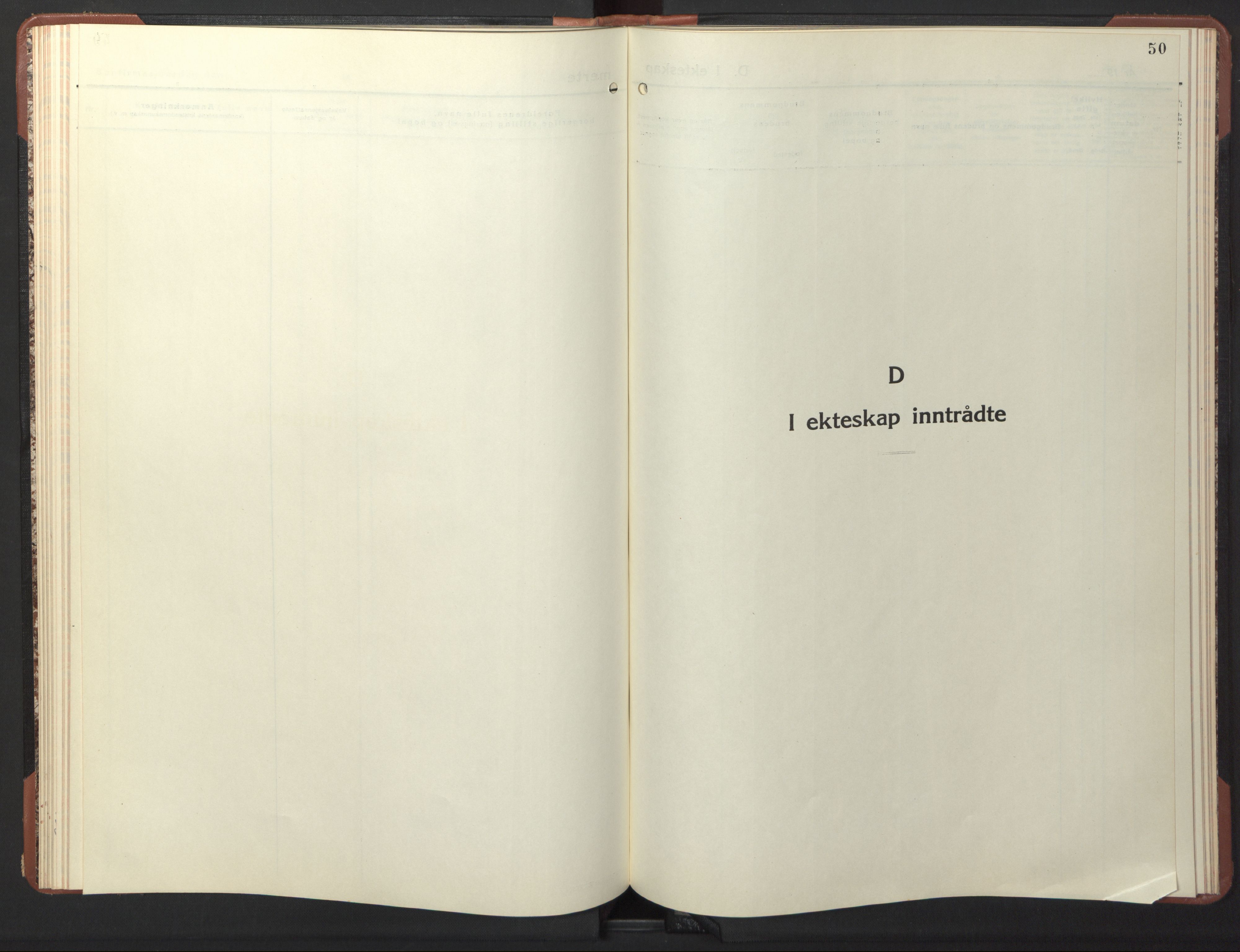 Ministerialprotokoller, klokkerbøker og fødselsregistre - Sør-Trøndelag, SAT/A-1456/617/L0433: Parish register (copy) no. 617C04, 1942-1947, p. 50