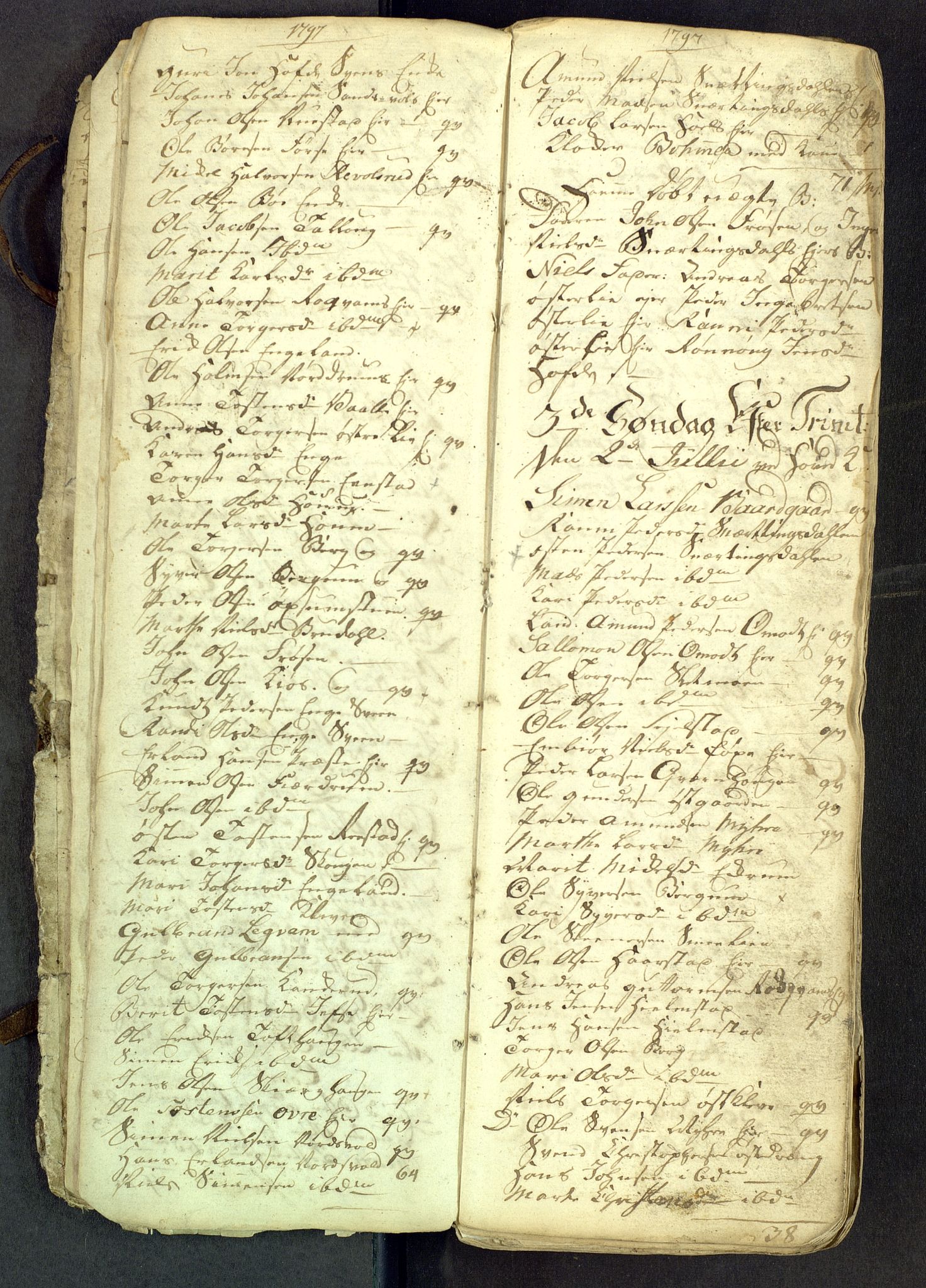 Gausdal prestekontor, AV/SAH-PREST-090/H/Ha: Parish register draft no. -, 1794-1811