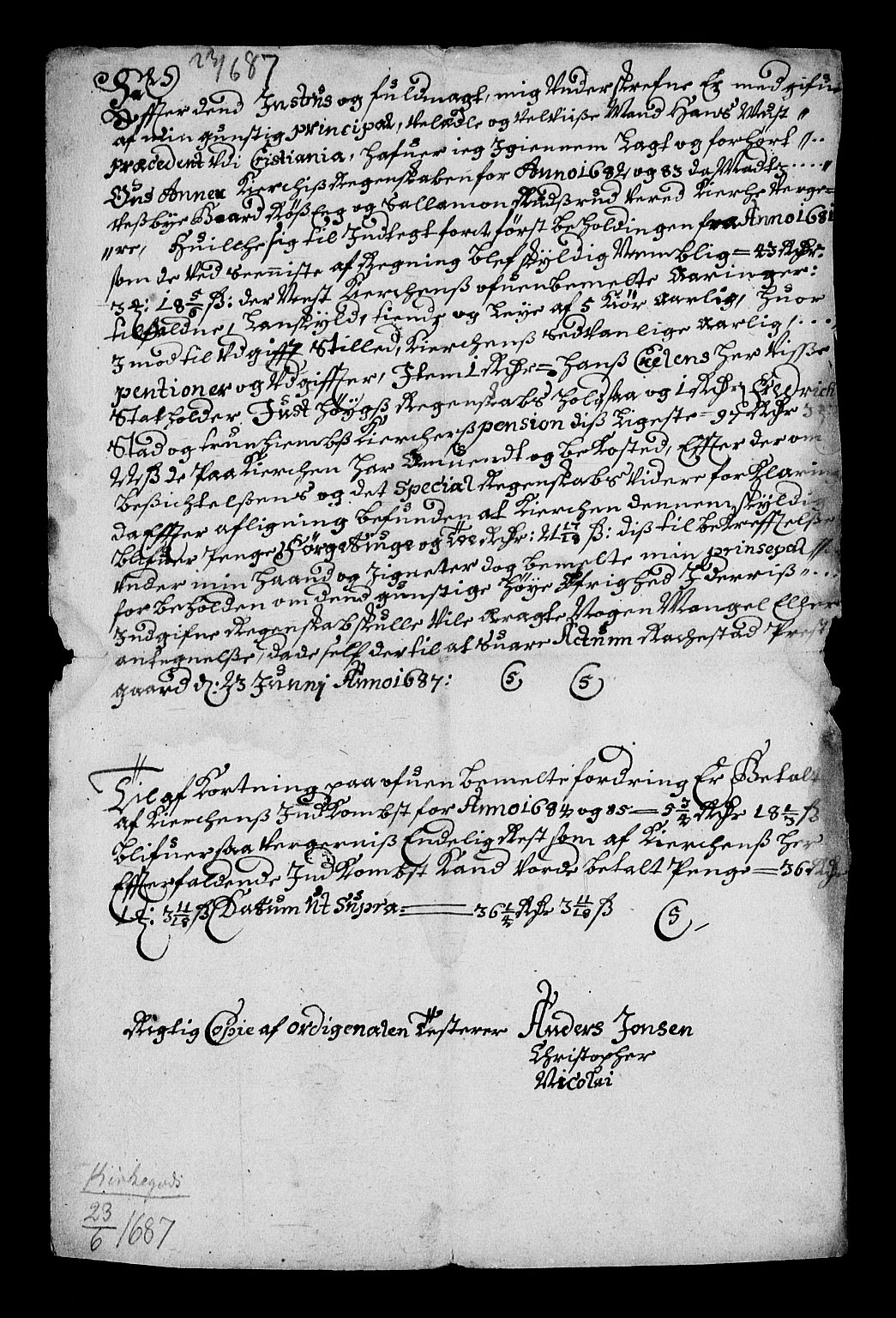 Stattholderembetet 1572-1771, RA/EA-2870/Af/L0004: Avskrifter av vedlegg til originale supplikker, nummerert i samsvar med supplikkbøkene, 1691-1694, p. 269