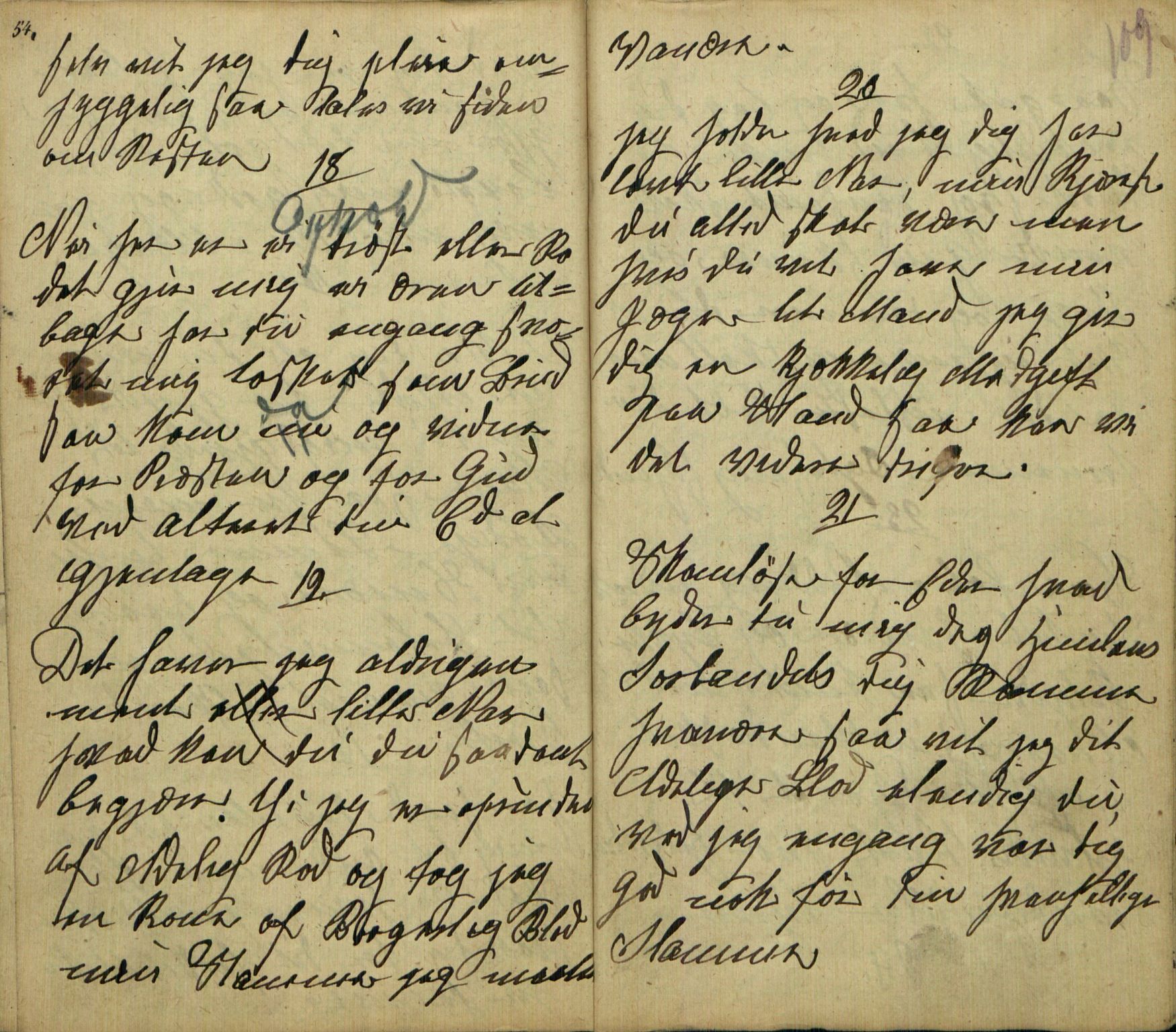 Rikard Berge, TEMU/TGM-A-1003/F/L0005/0018: 160-200 / 177 Handskriven visebok. Tilhører Aasheim af Sigjords Præstegjeld, 1870. Vise, 1870, p. 108-109