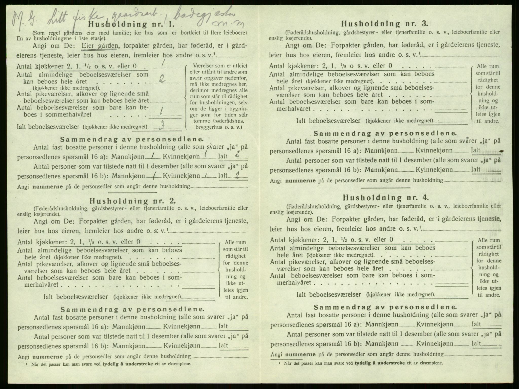 SAKO, 1920 census for Tjøme, 1920, p. 1119