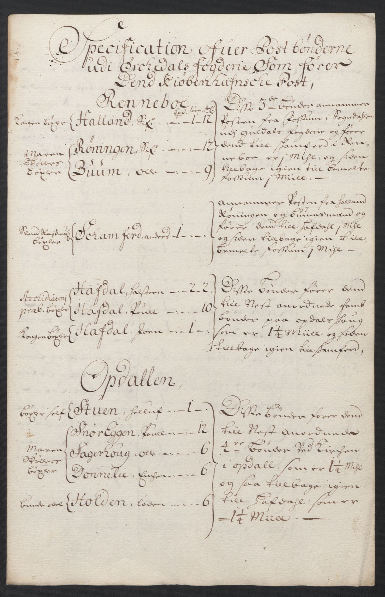 Rentekammeret inntil 1814, Reviderte regnskaper, Fogderegnskap, RA/EA-4092/R60/L3949: Fogderegnskap Orkdal og Gauldal, 1699, p. 176