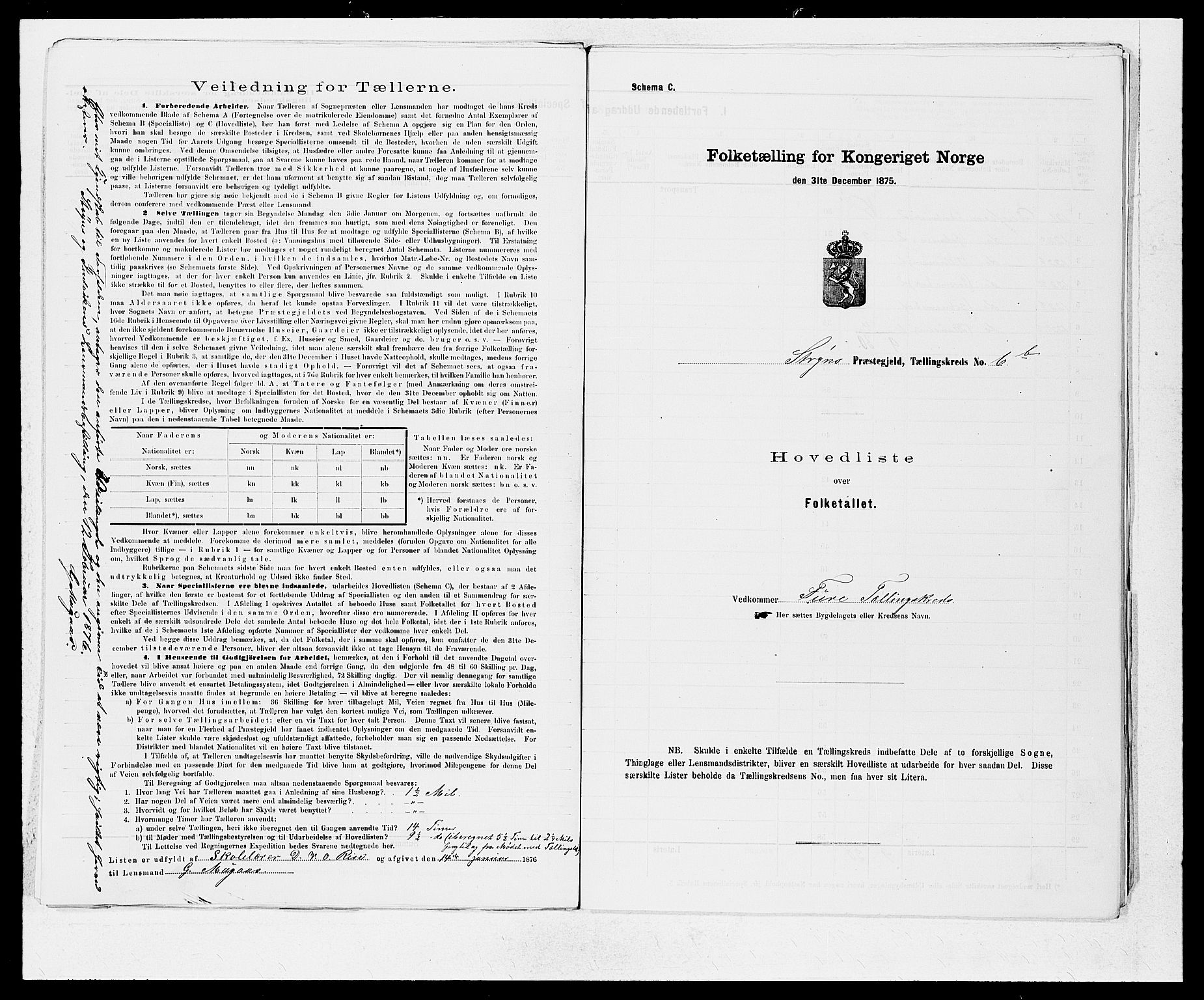 SAB, 1875 Census for 1448P Stryn, 1875, p. 14