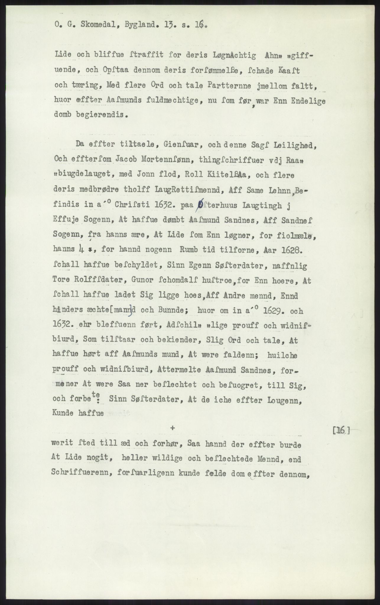 Samlinger til kildeutgivelse, Diplomavskriftsamlingen, AV/RA-EA-4053/H/Ha, p. 813