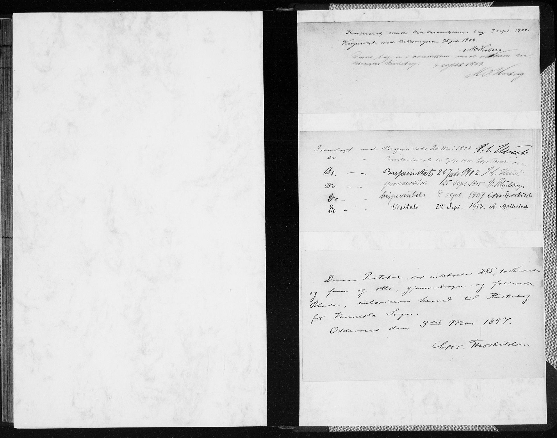 Vennesla sokneprestkontor, SAK/1111-0045/Fa/Fab/L0005: Parish register (official) no. A 5, 1897-1909