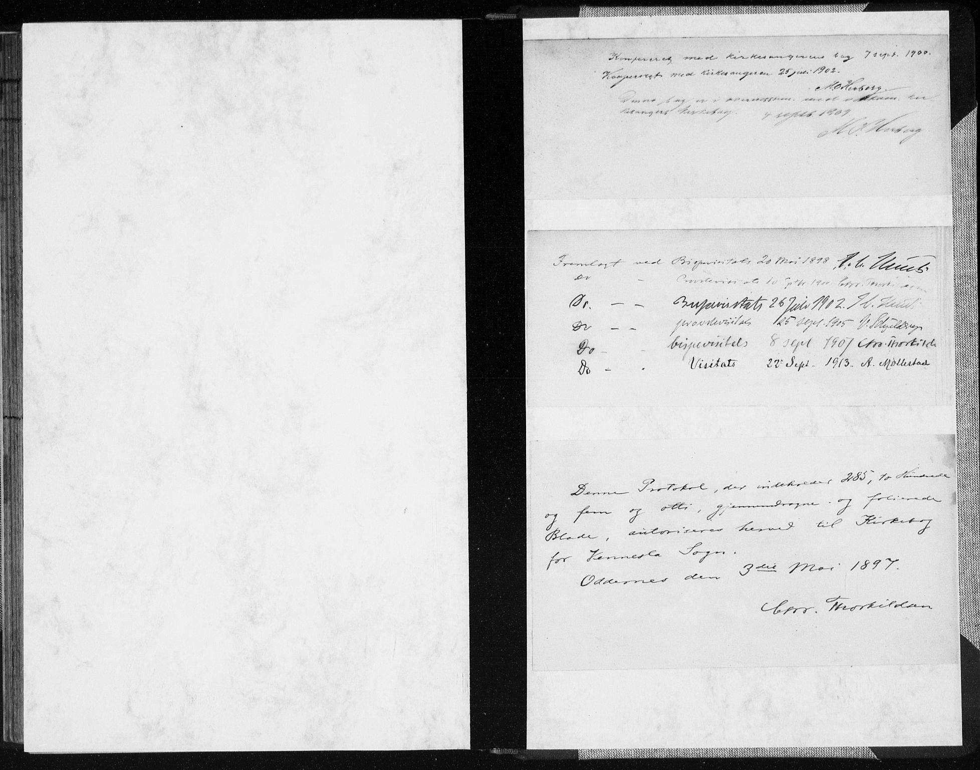 Vennesla sokneprestkontor, AV/SAK-1111-0045/Fa/Fab/L0005: Parish register (official) no. A 5, 1897-1909