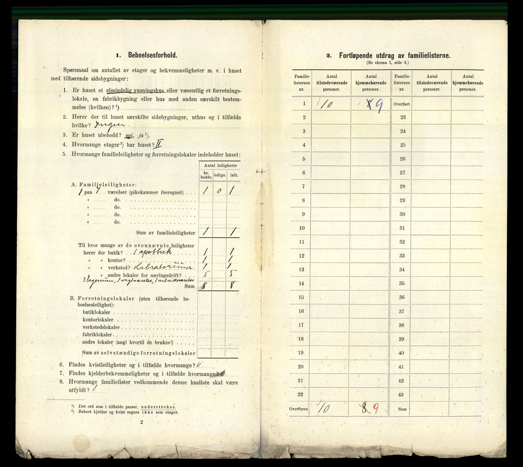 RA, 1910 census for Ålesund, 1910, p. 1888