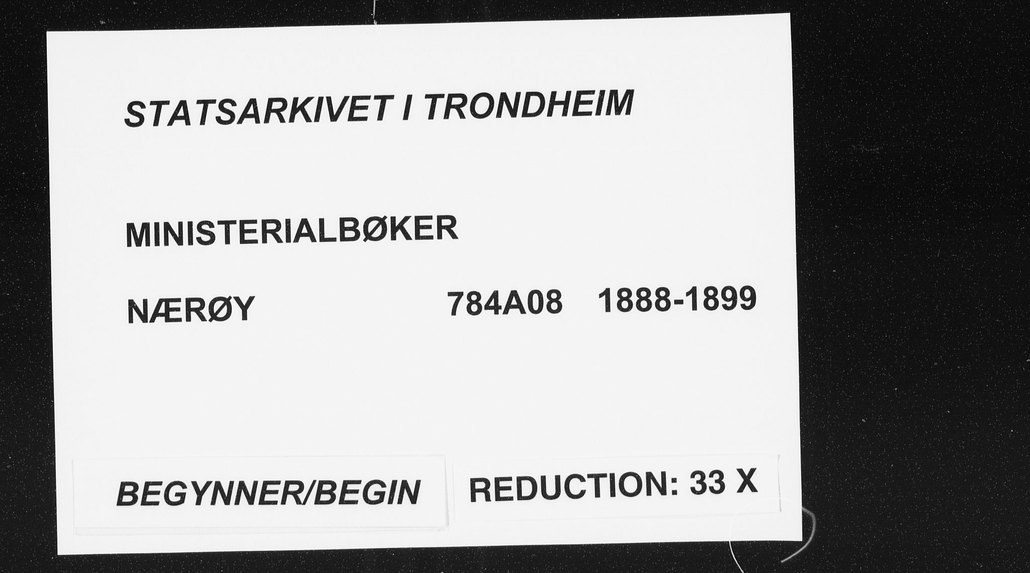 Ministerialprotokoller, klokkerbøker og fødselsregistre - Nord-Trøndelag, AV/SAT-A-1458/784/L0673: Parish register (official) no. 784A08, 1888-1899