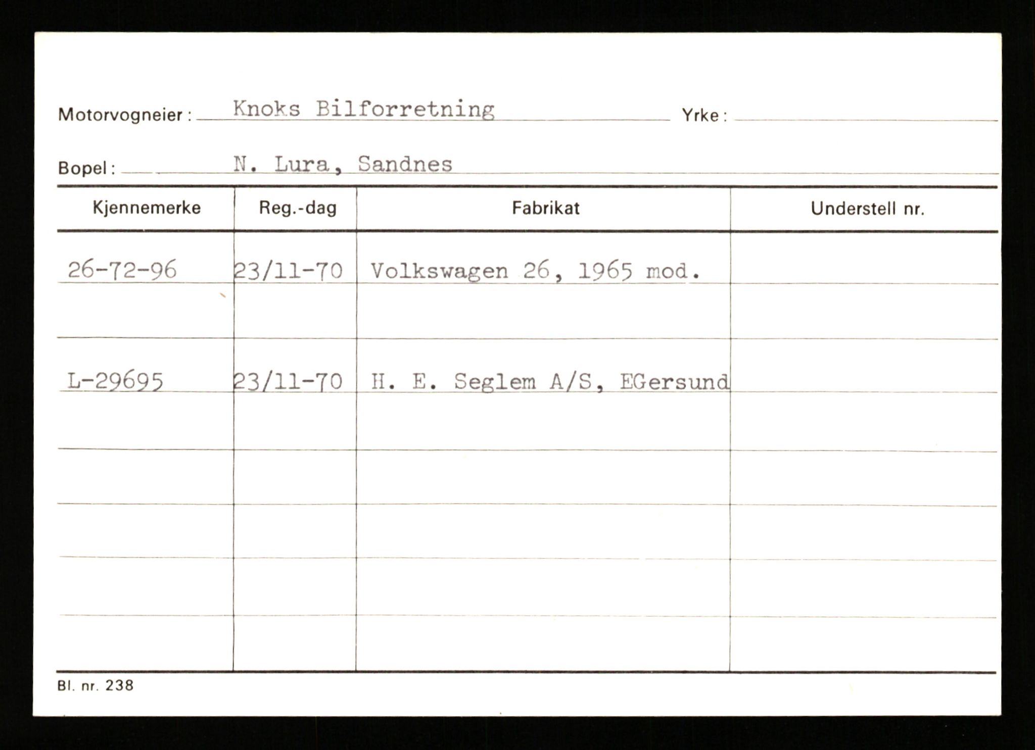 Stavanger trafikkstasjon, AV/SAST-A-101942/0/G/L0011: Registreringsnummer: 240000 - 363477, 1930-1971, p. 851