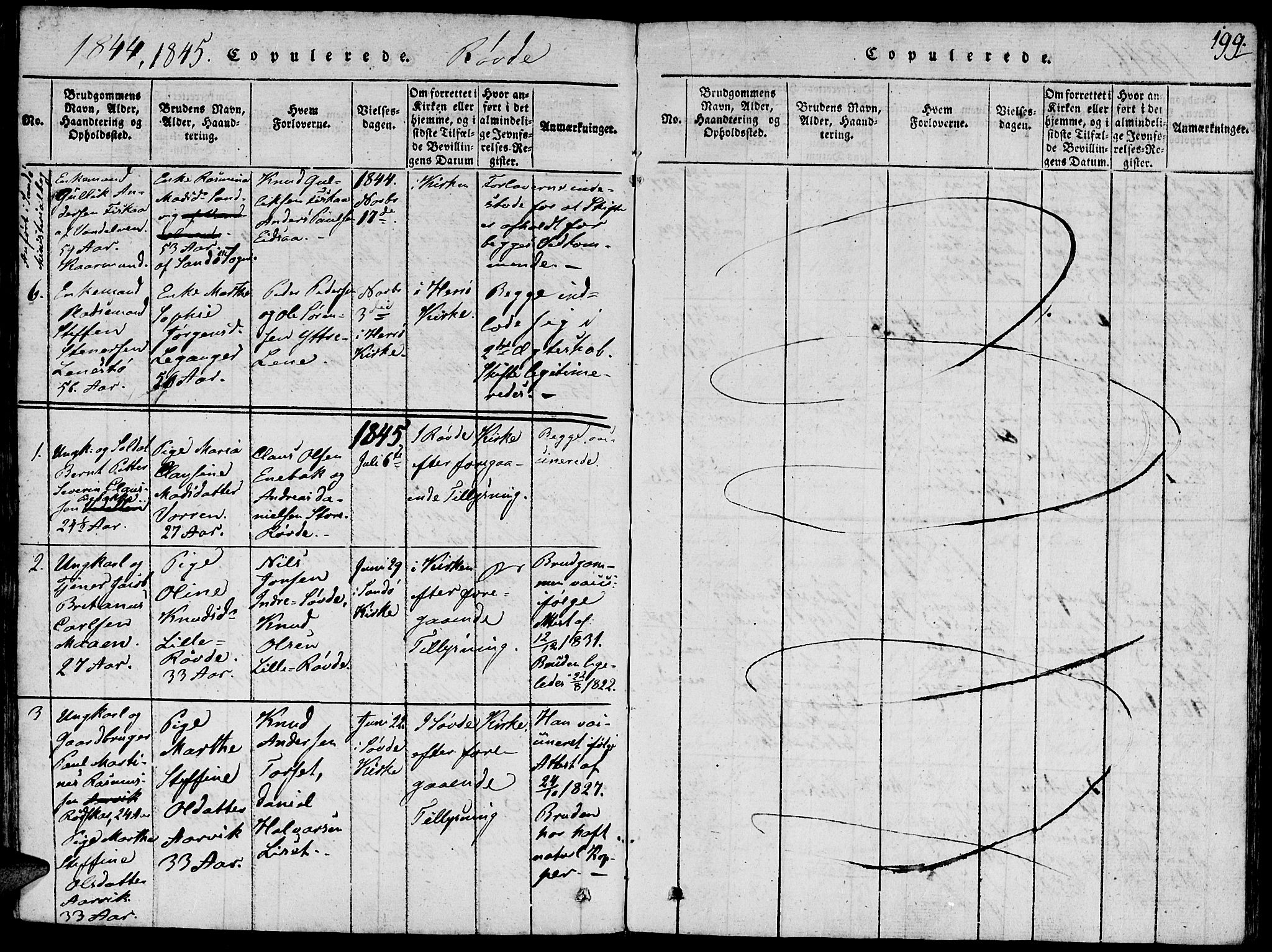 Ministerialprotokoller, klokkerbøker og fødselsregistre - Møre og Romsdal, SAT/A-1454/504/L0054: Parish register (official) no. 504A01, 1816-1861, p. 199