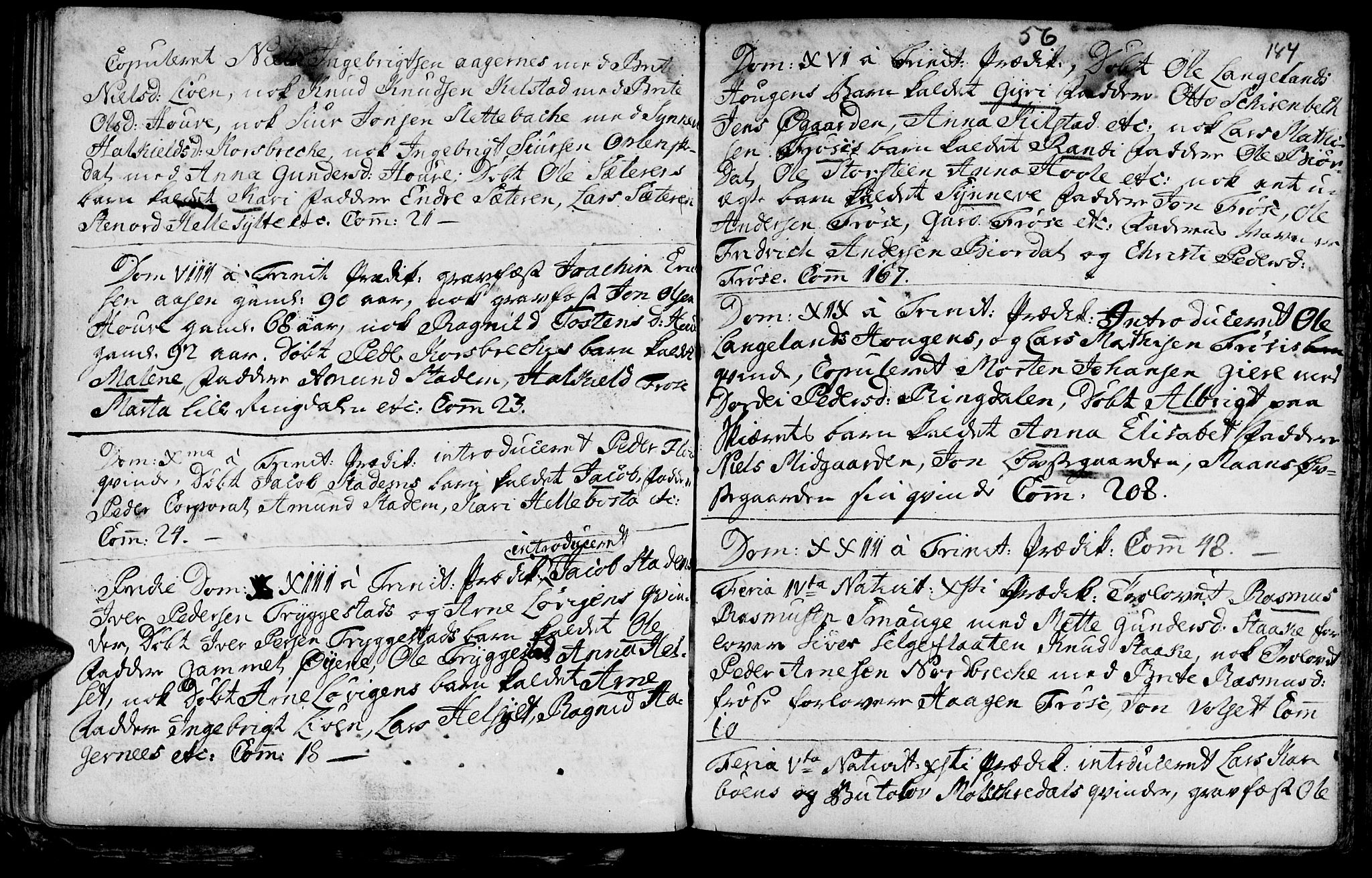 Ministerialprotokoller, klokkerbøker og fødselsregistre - Møre og Romsdal, AV/SAT-A-1454/519/L0241: Parish register (official) no. 519A01 /2, 1736-1760, p. 184