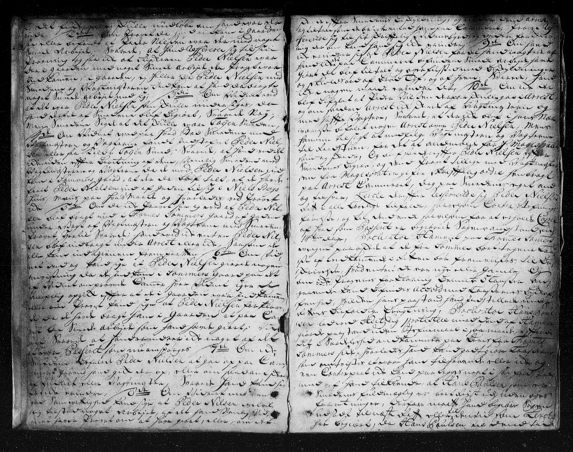Christiania byfogd, AV/SAO-A-11543/F/Fb/L0049: Tingbok, 1733-1735, p. 2-3