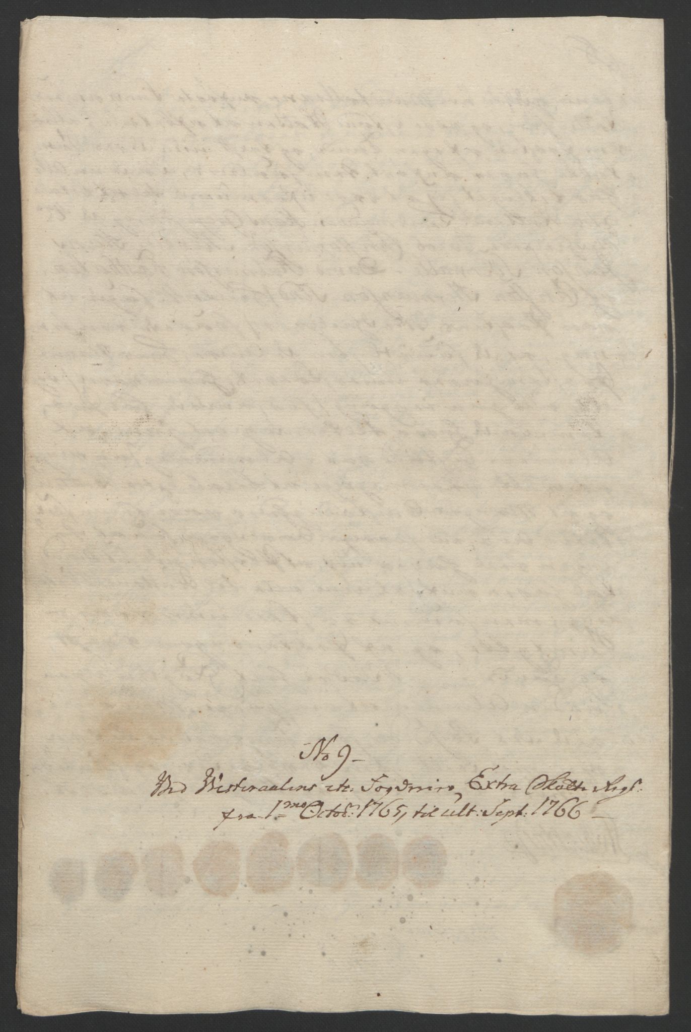 Rentekammeret inntil 1814, Reviderte regnskaper, Fogderegnskap, AV/RA-EA-4092/R67/L4747: Ekstraskatten Vesterålen, Andenes og Lofoten, 1762-1766, p. 489