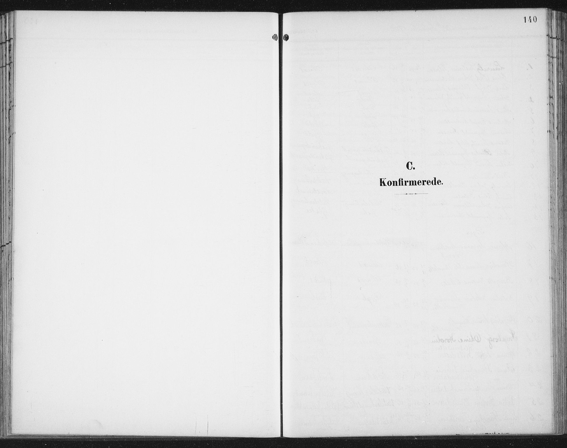 Ministerialprotokoller, klokkerbøker og fødselsregistre - Møre og Romsdal, SAT/A-1454/534/L0489: Parish register (copy) no. 534C01, 1899-1941, p. 140