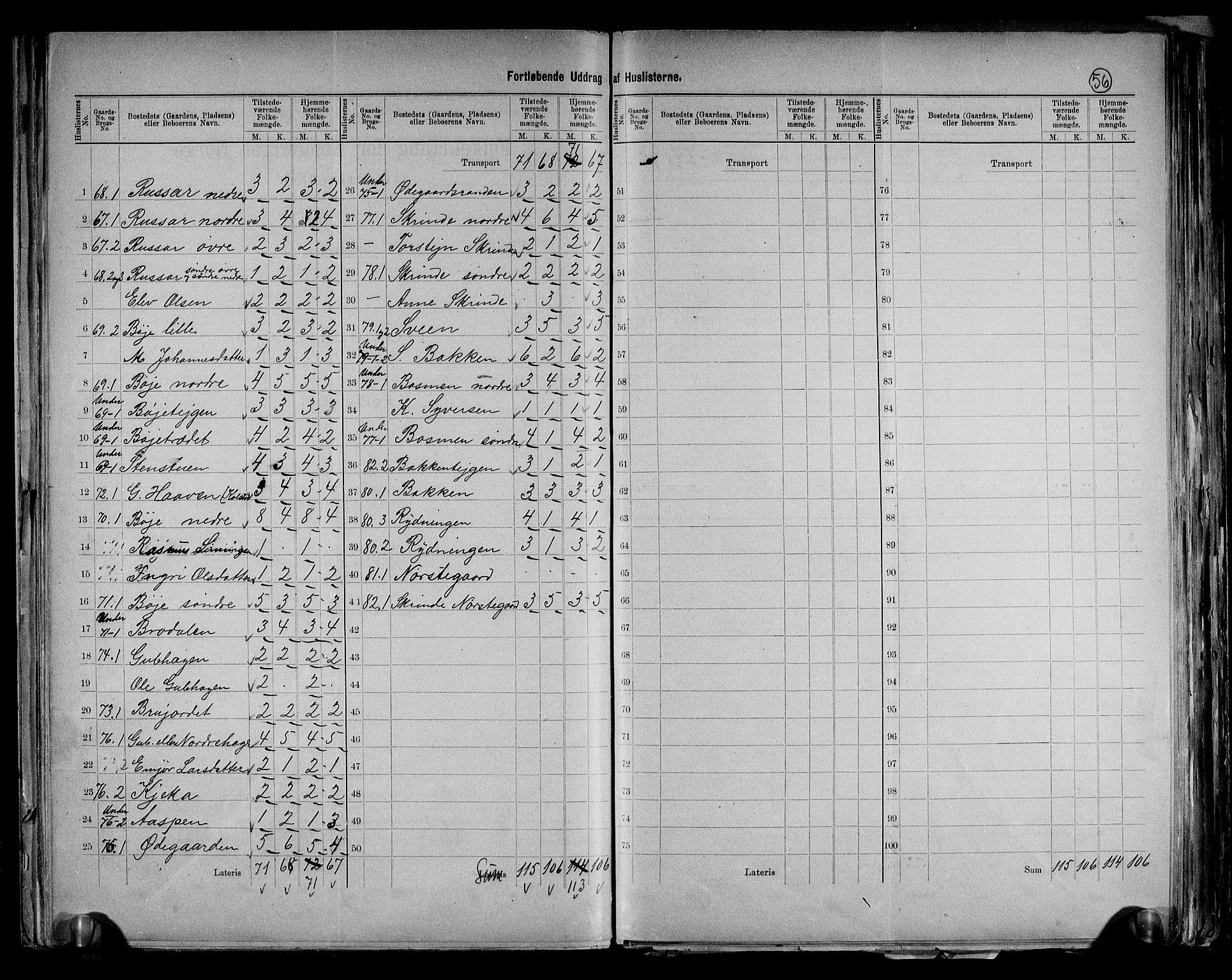 RA, 1891 census for 0513 Skjåk, 1891, p. 21
