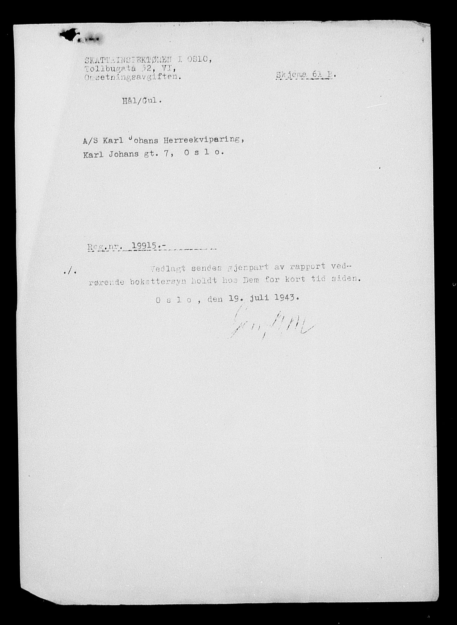Justisdepartementet, Tilbakeføringskontoret for inndratte formuer, AV/RA-S-1564/H/Hc/Hcc/L0949: --, 1945-1947, p. 91