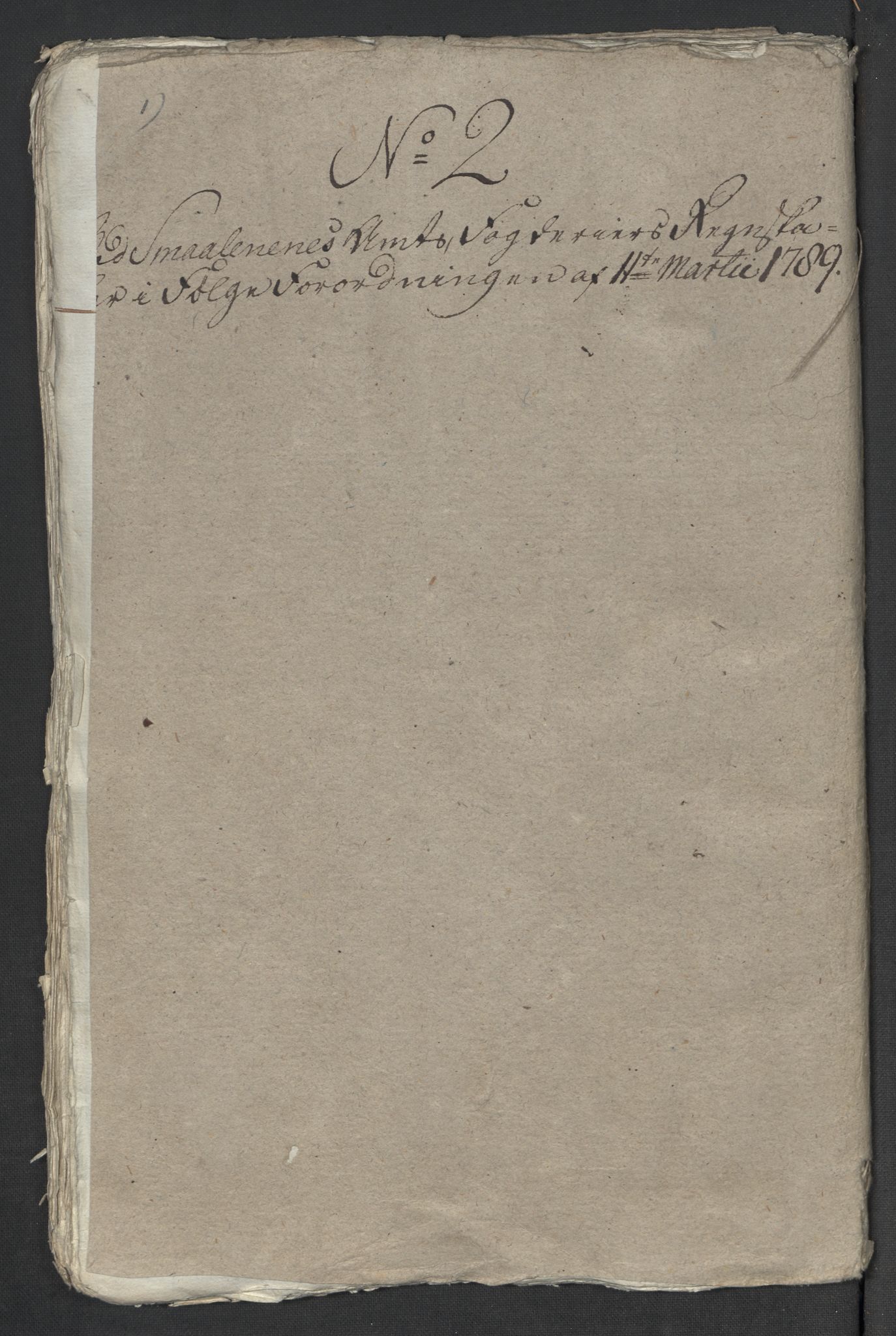 Rentekammeret inntil 1814, Reviderte regnskaper, Mindre regnskaper, AV/RA-EA-4068/Rf/Rfe/L0035: Rakkestad, Heggen og Frøland fogderi, 1789, p. 105