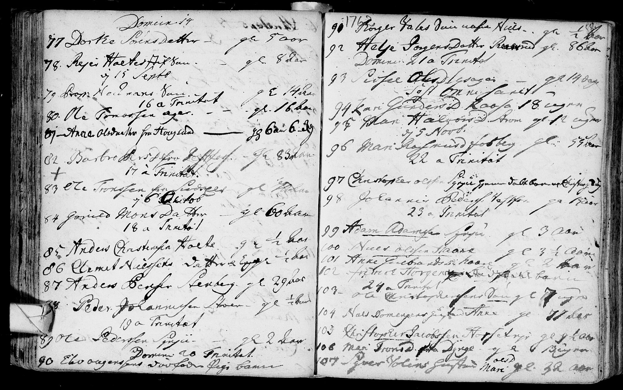 Eiker kirkebøker, AV/SAKO-A-4/F/Fa/L0007: Parish register (official) no. I 7 /1, 1733-1808, p. 88