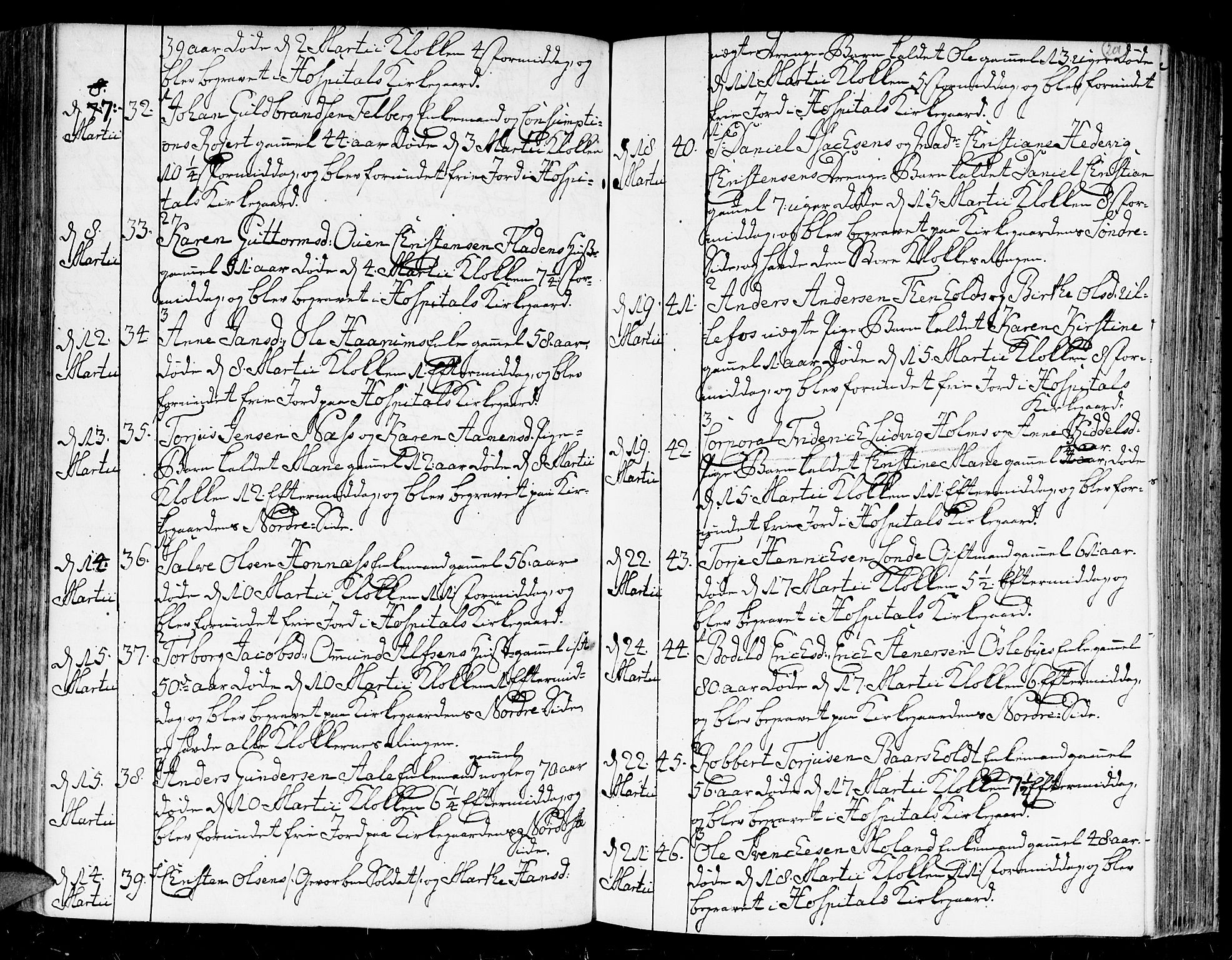 Kristiansand domprosti, AV/SAK-1112-0006/F/Fa/L0004: Parish register (official) no. A 4, 1762-1794, p. 201