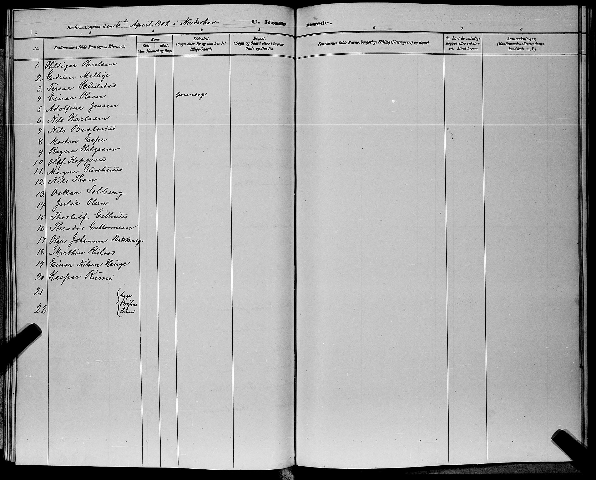 Hønefoss kirkebøker, AV/SAKO-A-609/G/Ga/L0002: Parish register (copy) no. 2, 1888-1904