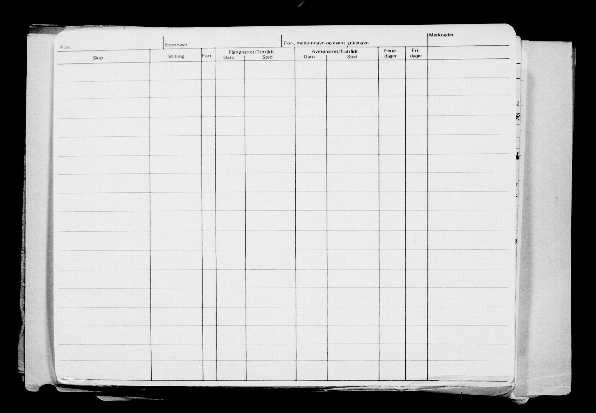 Direktoratet for sjømenn, AV/RA-S-3545/G/Gb/L0216: Hovedkort, 1923, p. 164