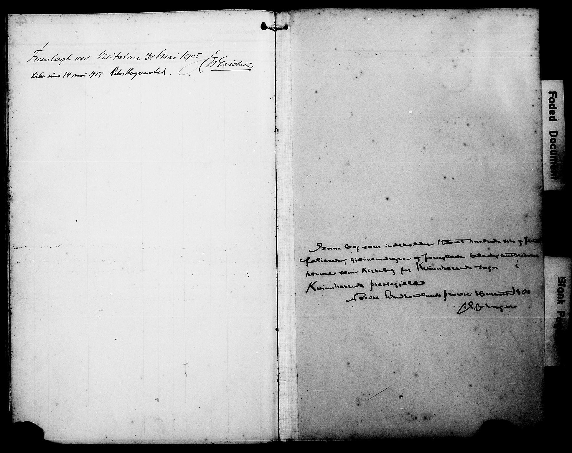 Kvinnherad sokneprestembete, AV/SAB-A-76401/H/Hab: Parish register (copy) no. A 2A, 1901-1911