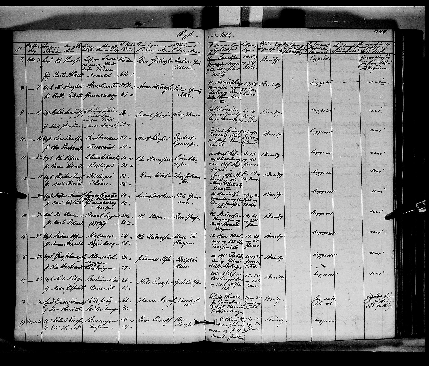 Vinger prestekontor, AV/SAH-PREST-024/H/Ha/Haa/L0010: Parish register (official) no. 10, 1855-1861, p. 348