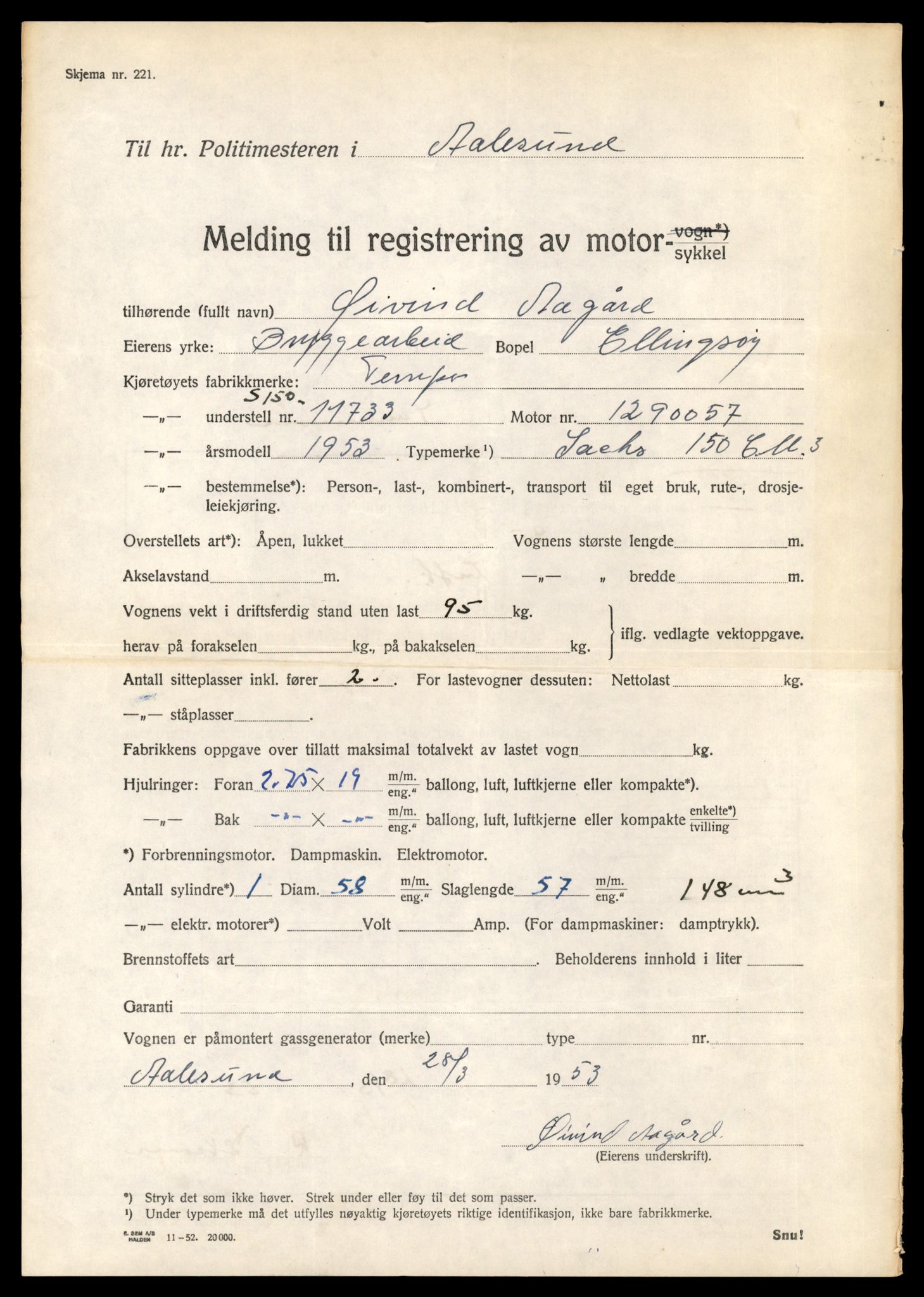 Møre og Romsdal vegkontor - Ålesund trafikkstasjon, AV/SAT-A-4099/F/Fe/L0031: Registreringskort for kjøretøy T 11800 - T 11996, 1927-1998, p. 1967