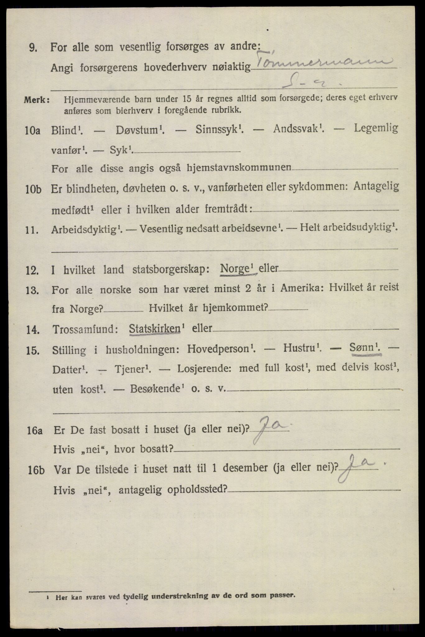 SAKO, 1920 census for Norderhov, 1920, p. 17805