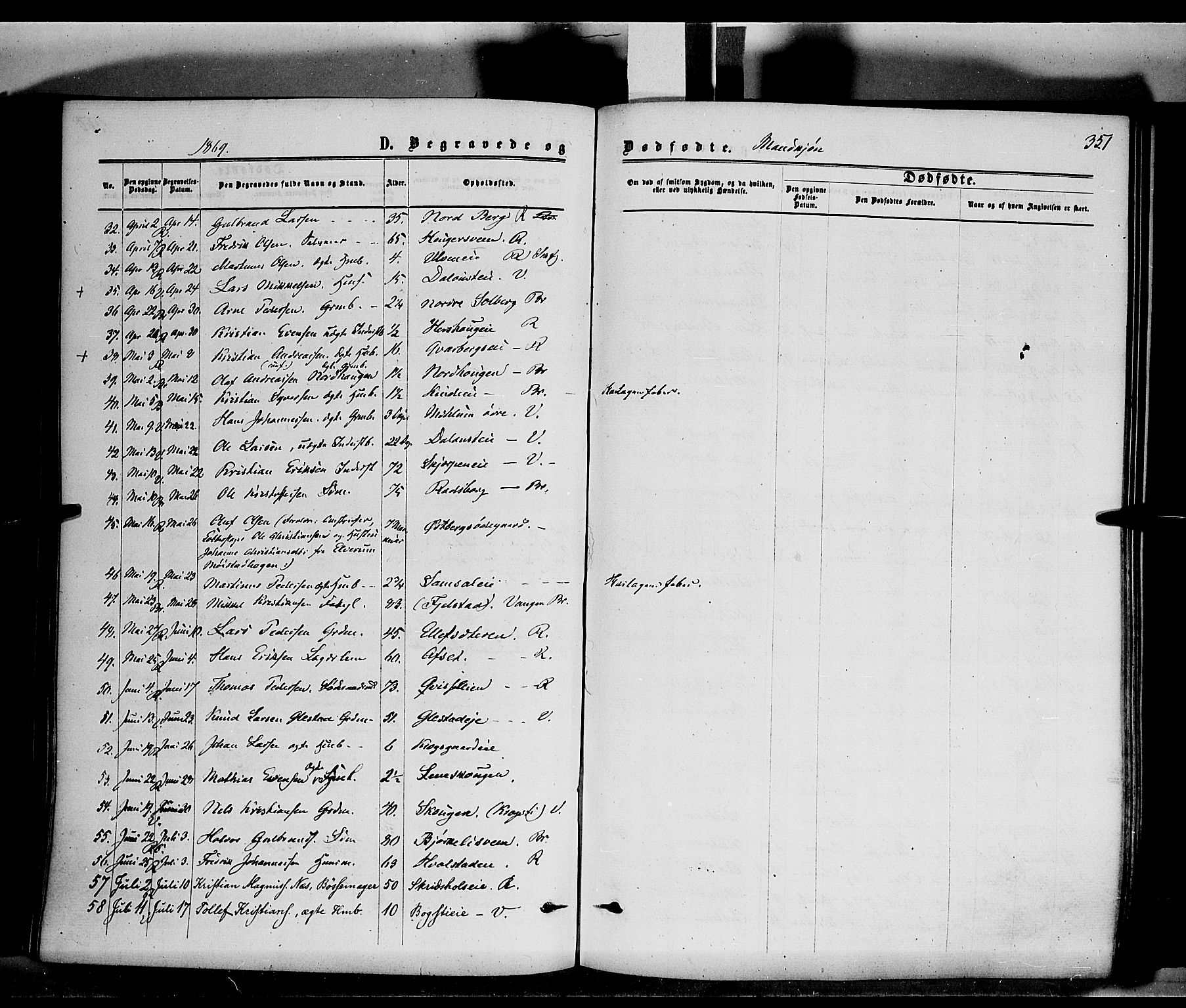 Ringsaker prestekontor, AV/SAH-PREST-014/K/Ka/L0010: Parish register (official) no. 10, 1861-1869, p. 351