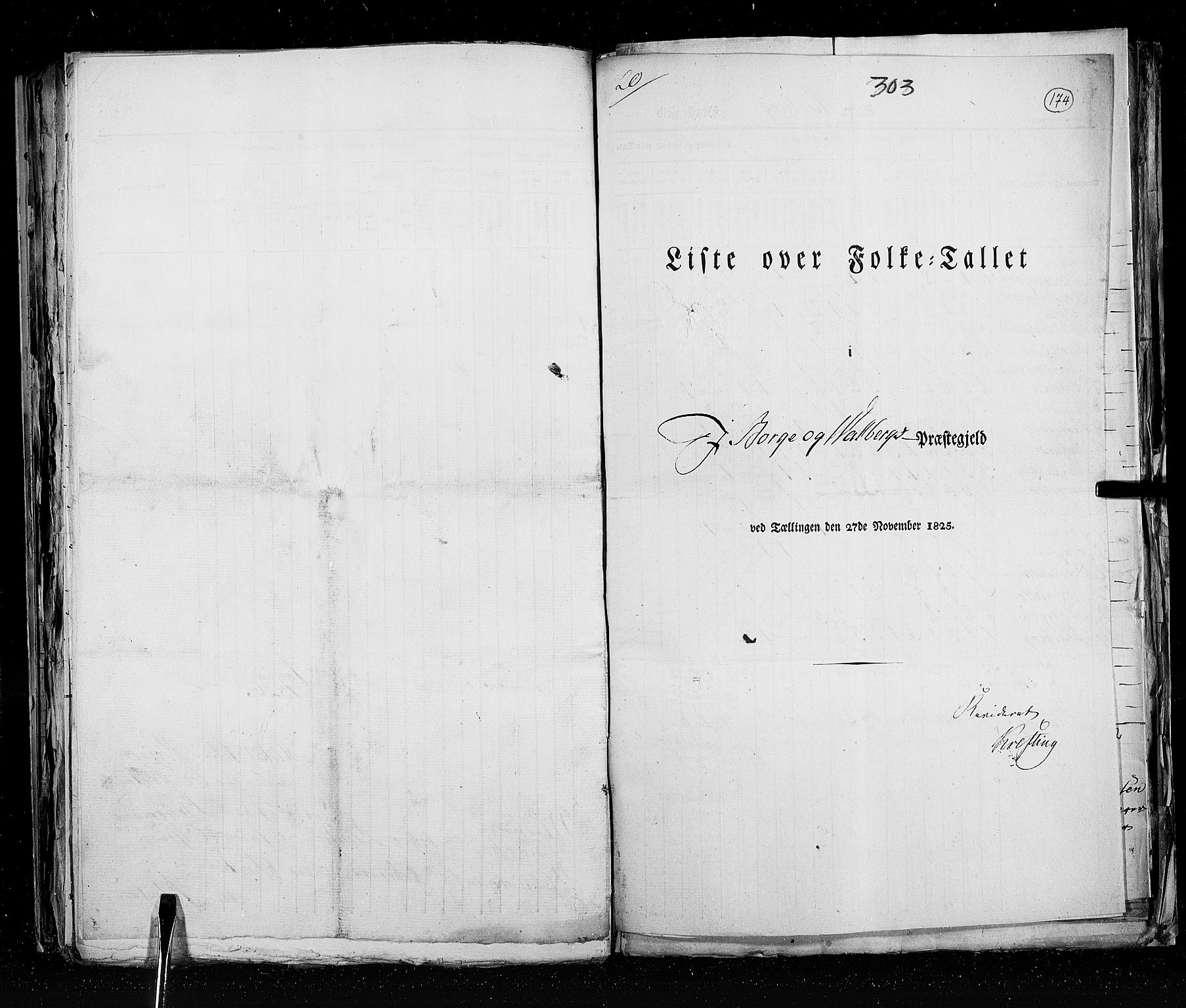 RA, Census 1825, vol. 18: Nordland amt, 1825, p. 174