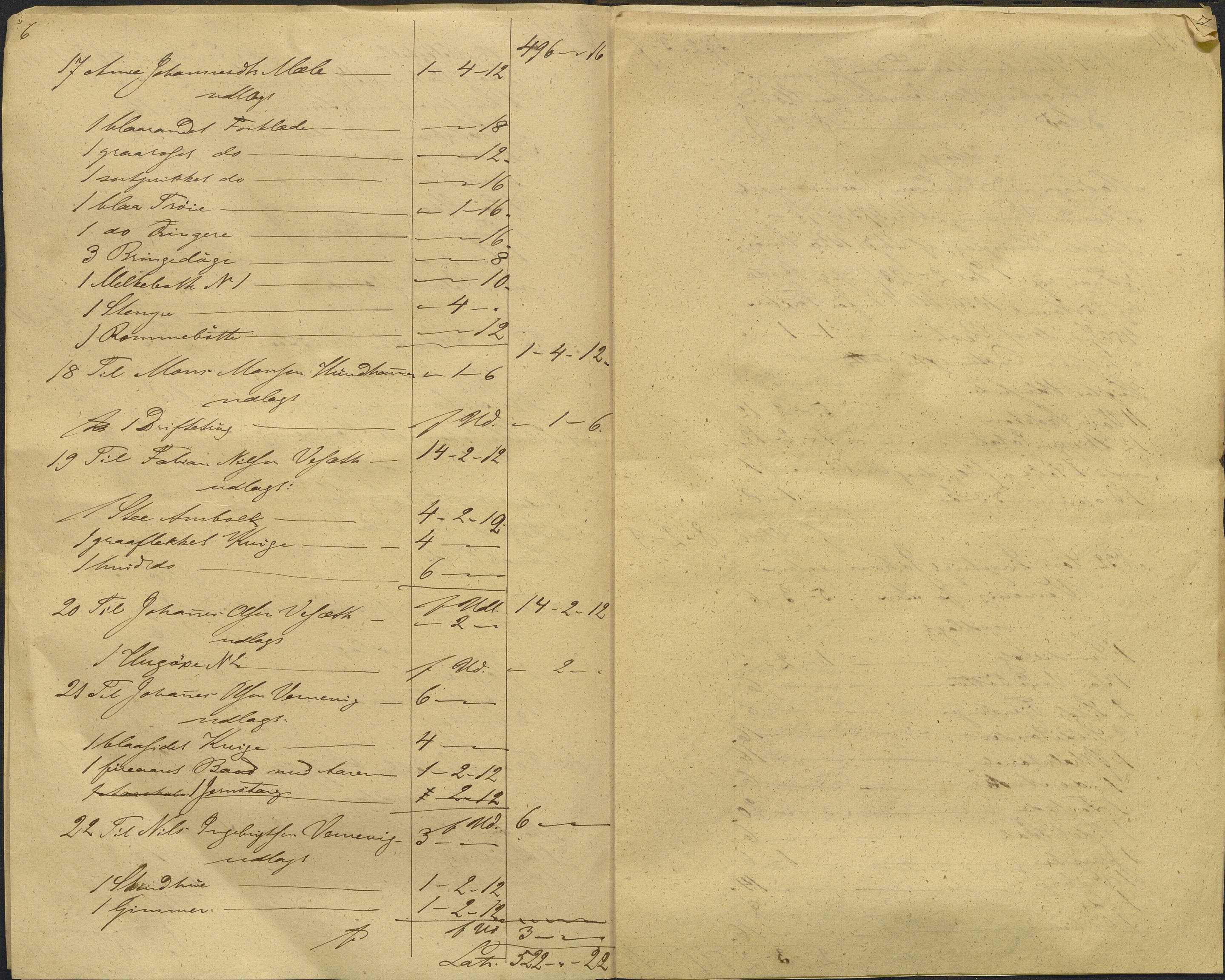 Nordhordland sorenskrivar, AV/SAB-A-2901/1/H/Hd/Hdb/L0001: Konsept til utlodningar, 1850-1852, p. 400