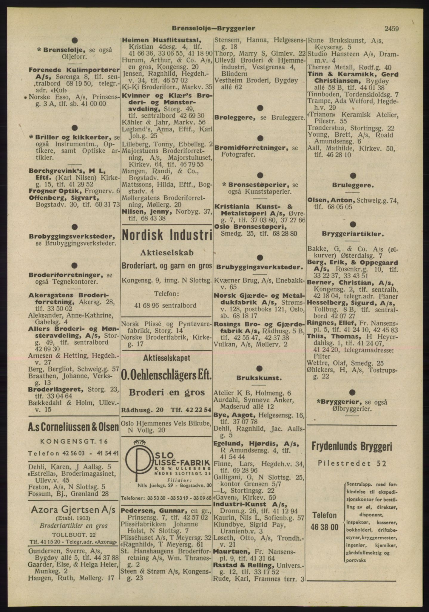 Kristiania/Oslo adressebok, PUBL/-, 1955, p. 2459