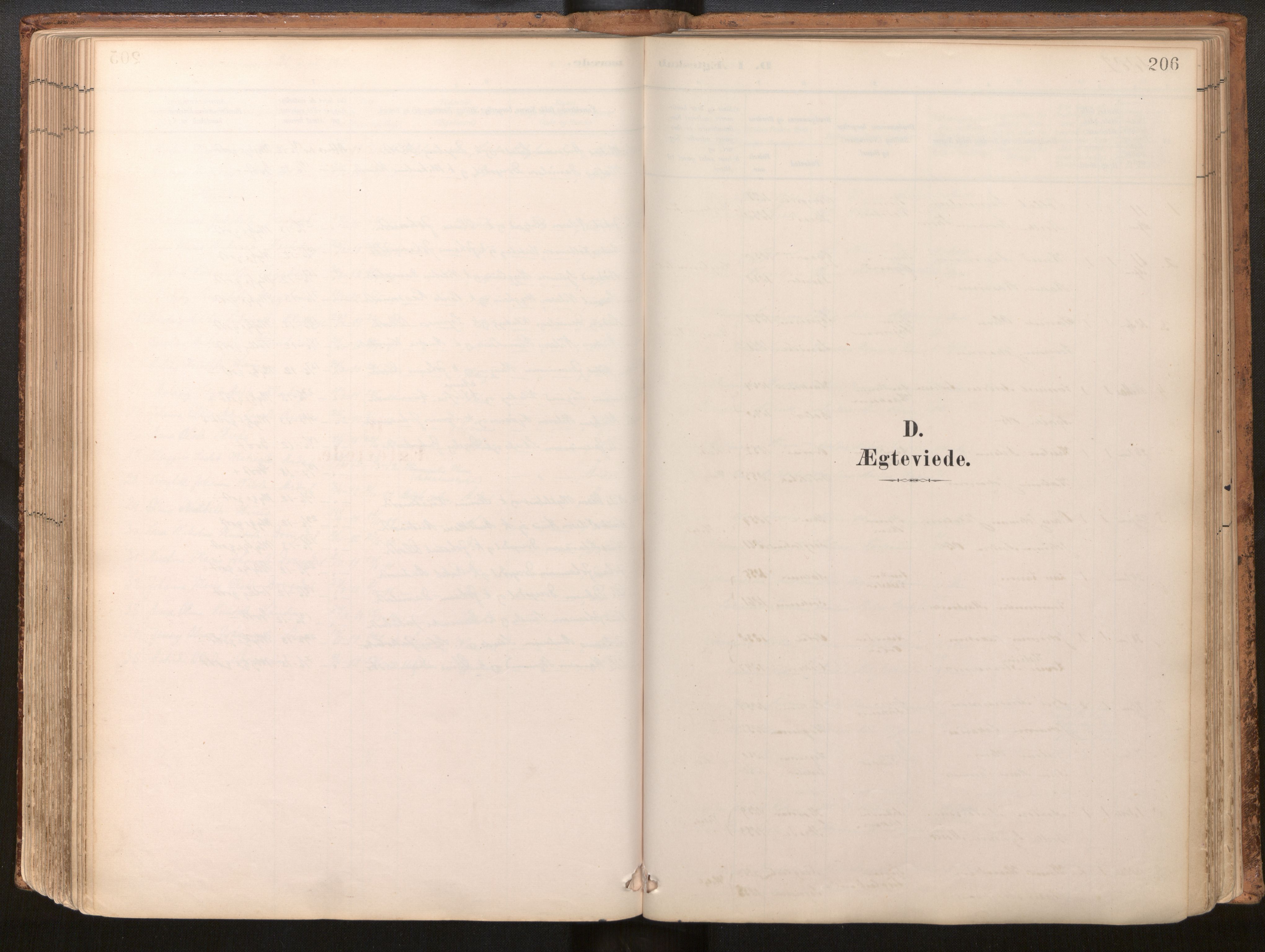 Jølster sokneprestembete, SAB/A-80701/H/Haa/Haac/L0001: Parish register (official) no. C 1, 1882-1928, p. 206