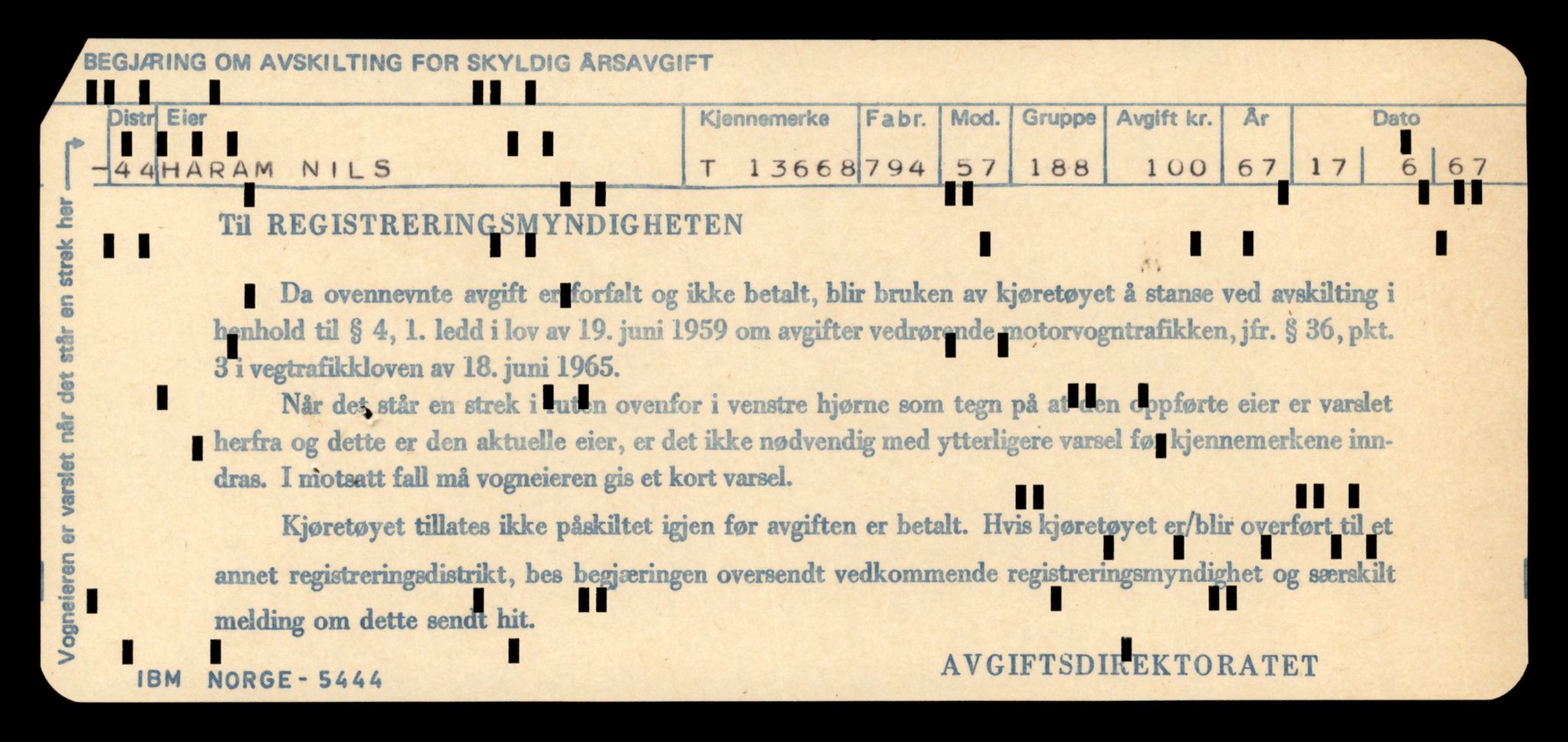 Møre og Romsdal vegkontor - Ålesund trafikkstasjon, AV/SAT-A-4099/F/Fe/L0040: Registreringskort for kjøretøy T 13531 - T 13709, 1927-1998, p. 2357