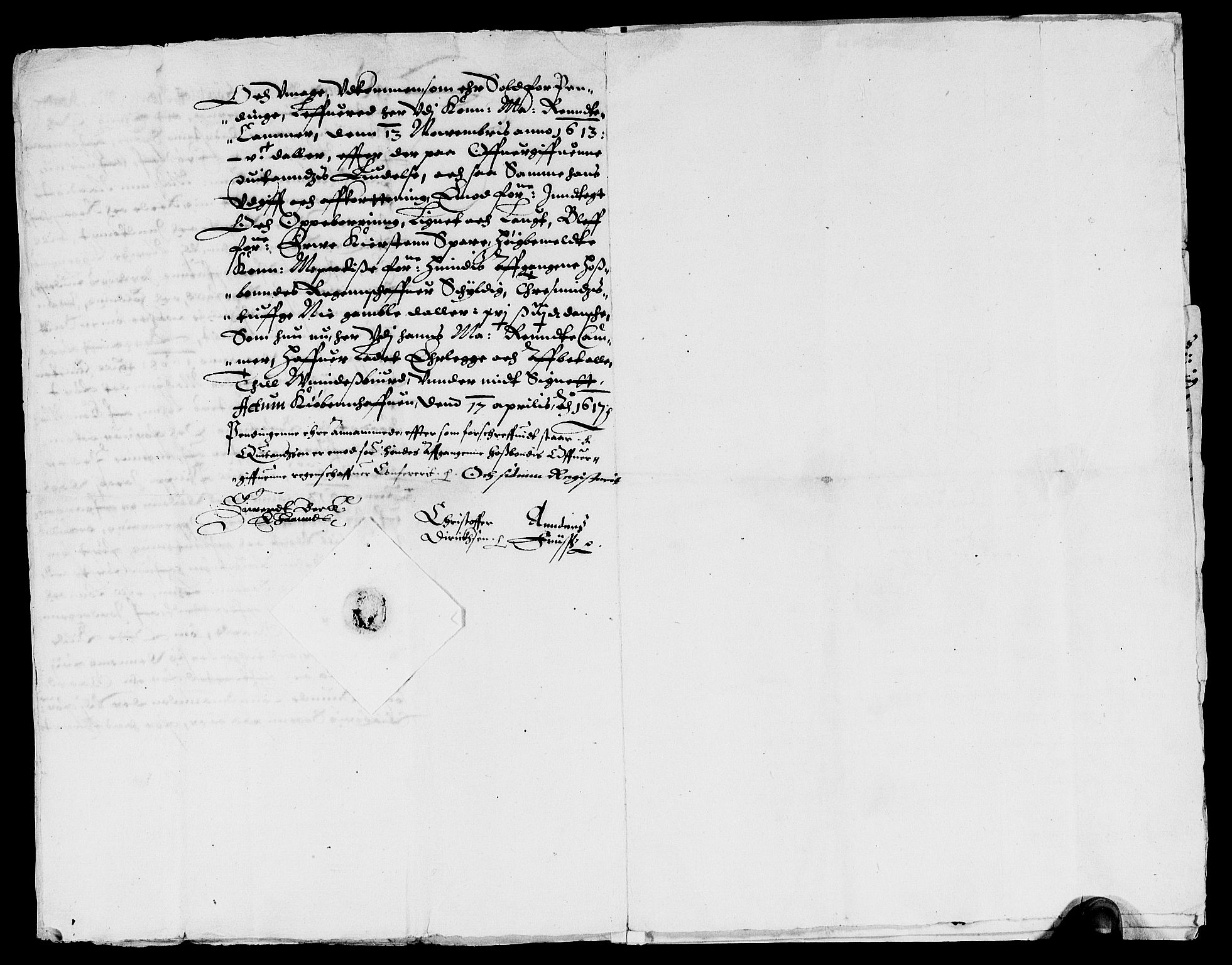 Rentekammeret inntil 1814, Reviderte regnskaper, Lensregnskaper, AV/RA-EA-5023/R/Rb/Rbg/L0001: Verne kloster len, 1599-1619