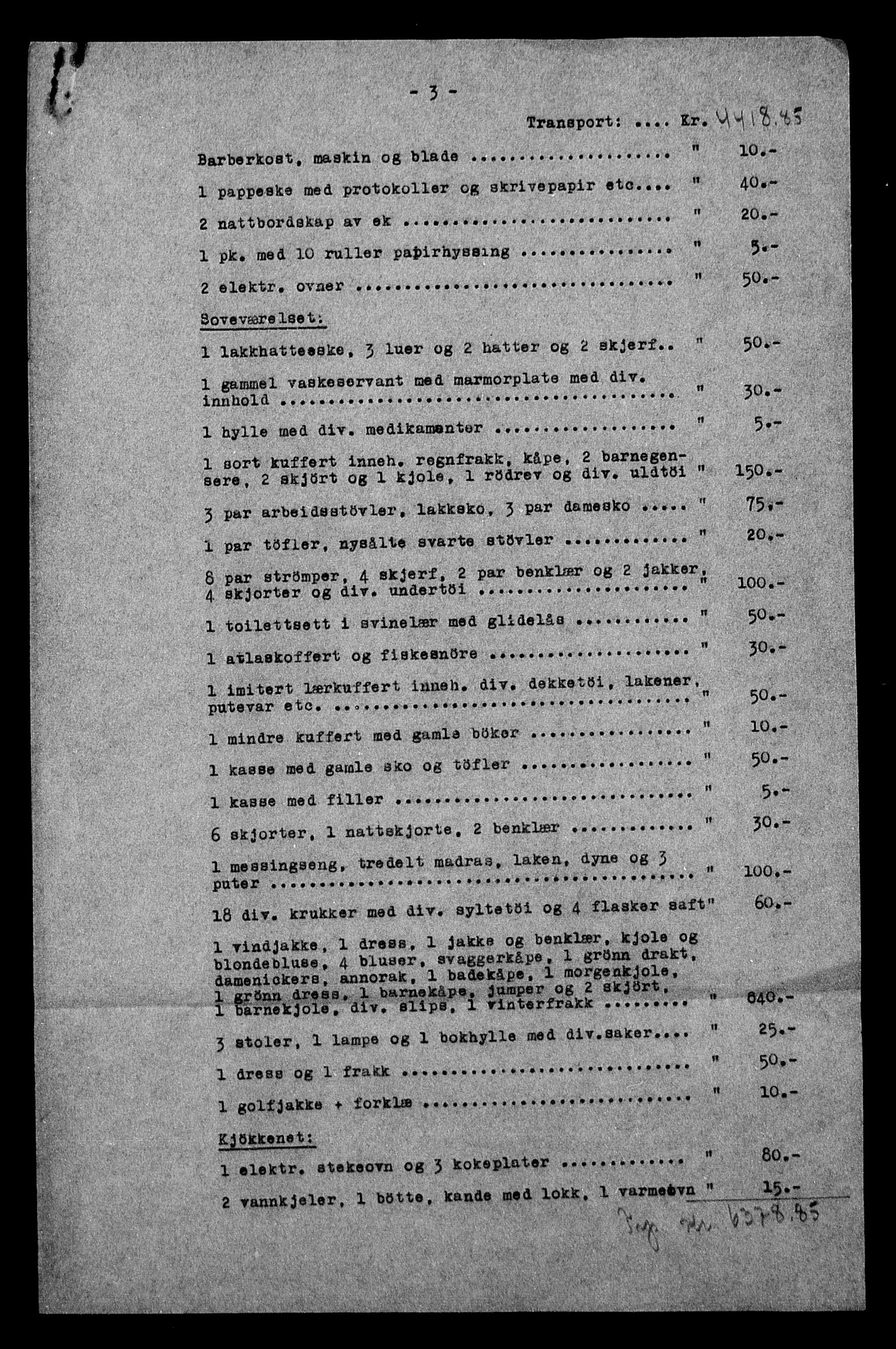 Justisdepartementet, Tilbakeføringskontoret for inndratte formuer, AV/RA-S-1564/H/Hc/Hcc/L0942: --, 1945-1947, p. 837