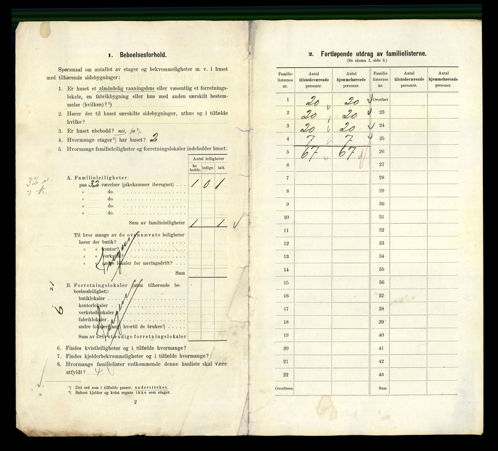 RA, 1910 census for Kristiania, 1910, p. 117560