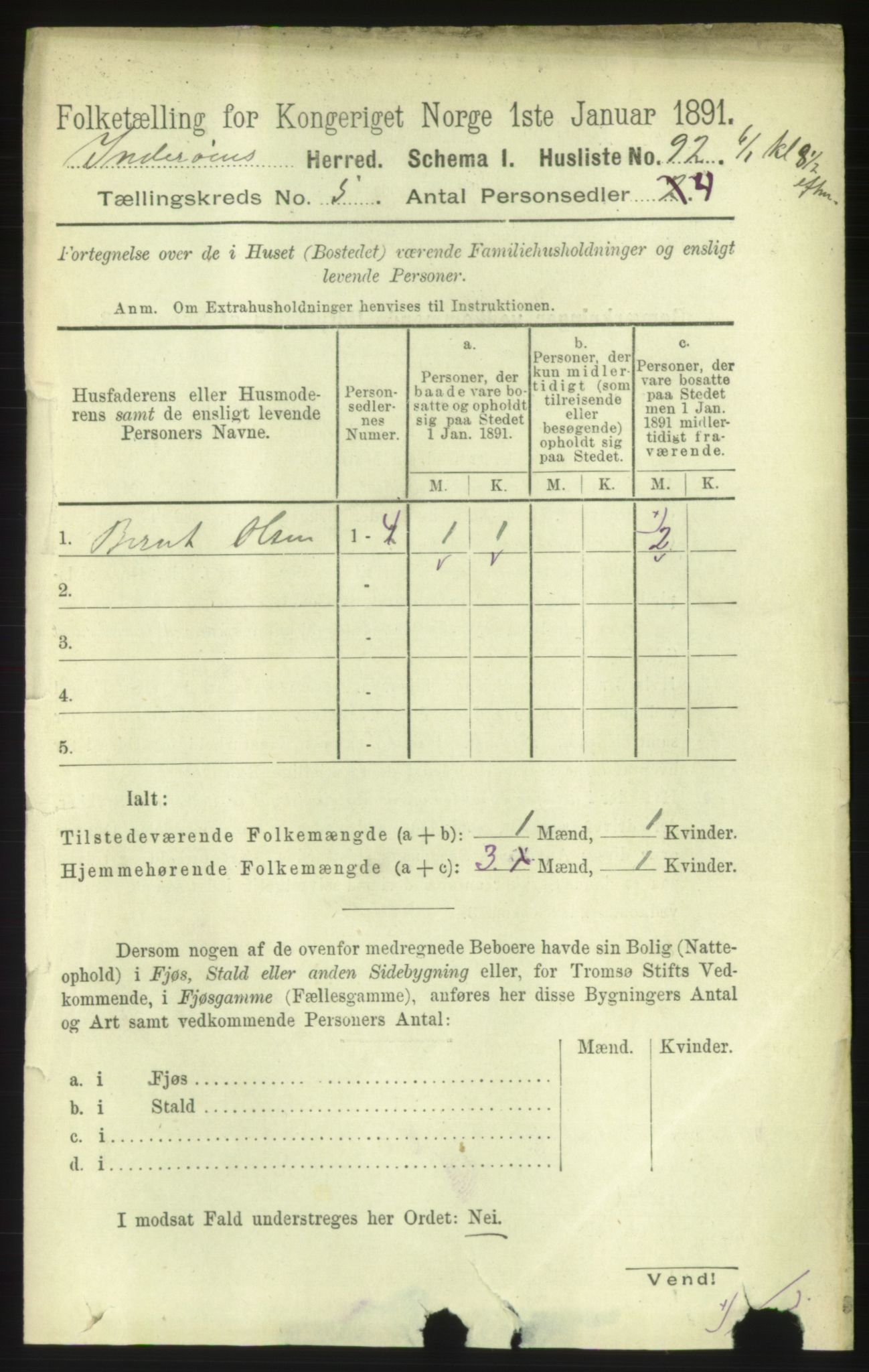 RA, 1891 census for 1729 Inderøy, 1891, p. 2766