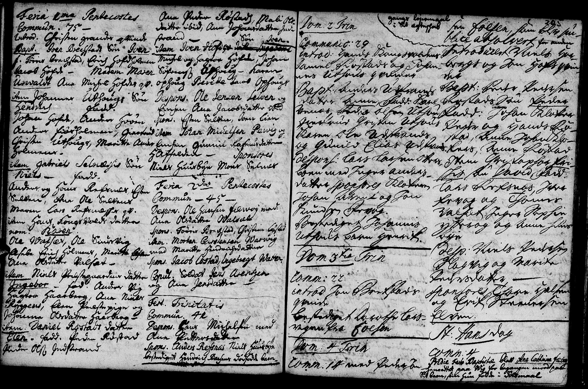 Ministerialprotokoller, klokkerbøker og fødselsregistre - Sør-Trøndelag, SAT/A-1456/659/L0731: Parish register (official) no. 659A01, 1709-1731, p. 204-205