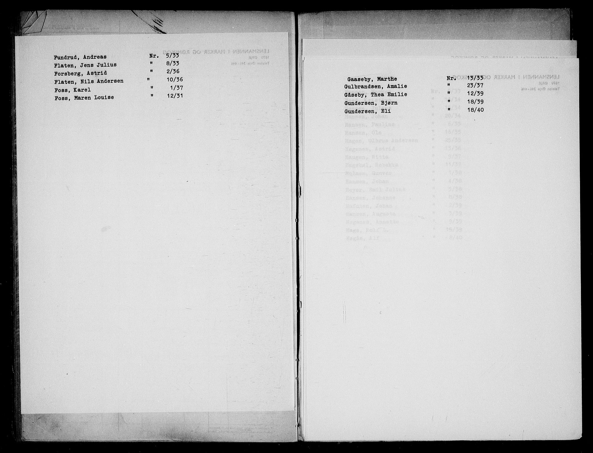 Rødenes lensmannsarkiv, AV/SAO-A-10634/H/Ha/L0001: Dødsfallsprotokoll, 1933-1941