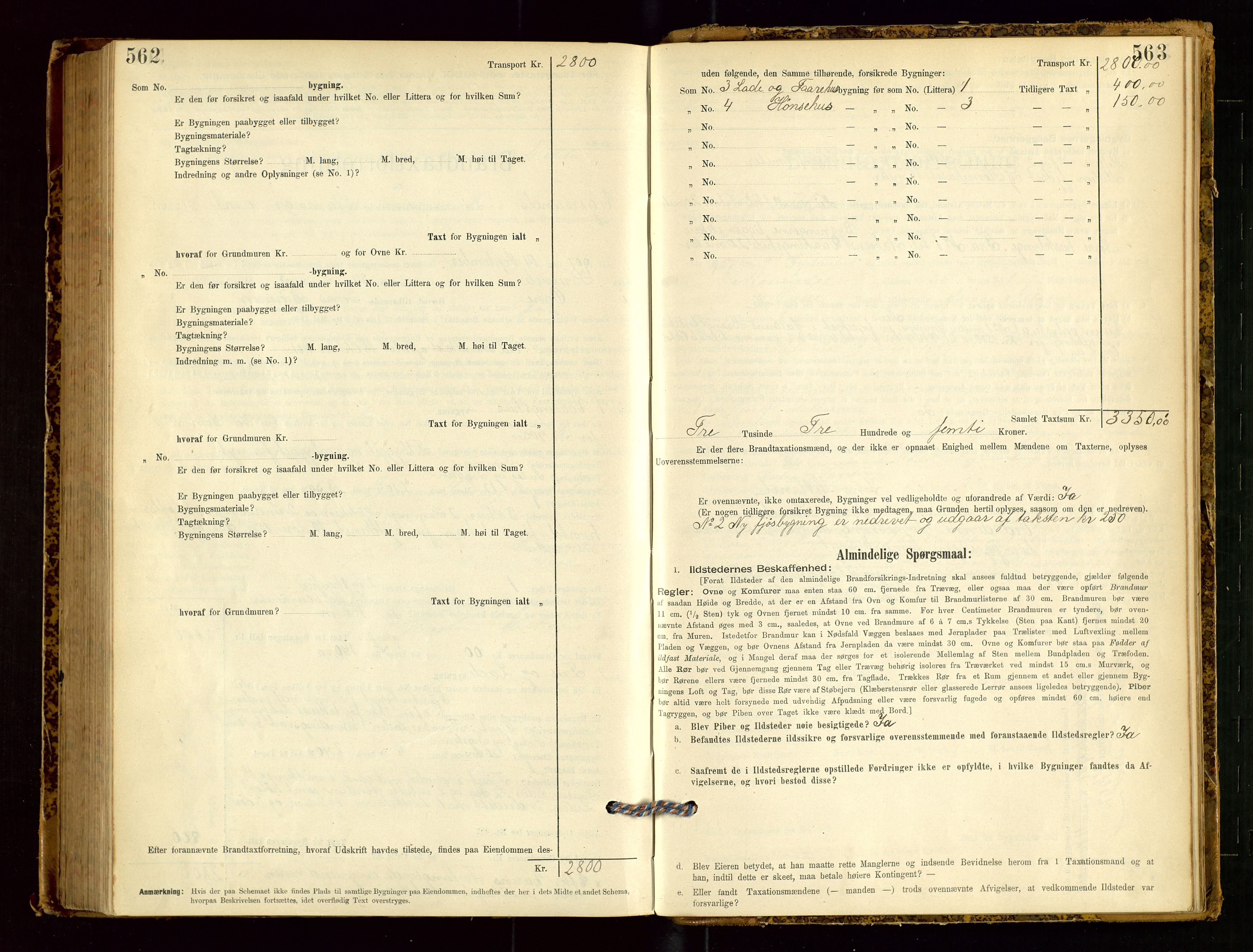 Eigersund lensmannskontor, AV/SAST-A-100171/Gob/L0001: Skjemaprotokoll, 1894-1909, p. 562-563