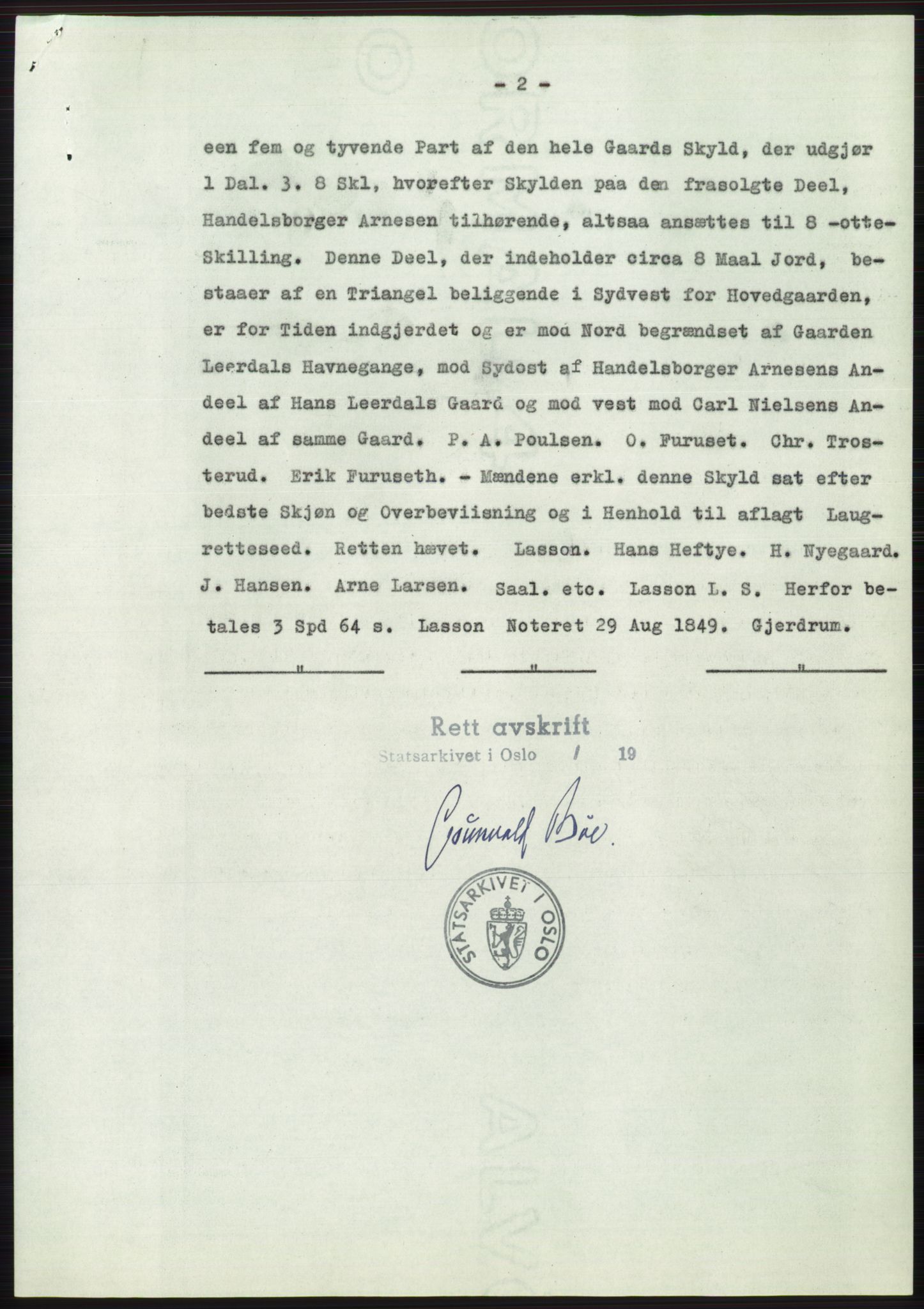 Statsarkivet i Oslo, SAO/A-10621/Z/Zd/L0010: Avskrifter, j.nr 753-1498/1959, 1959, p. 236