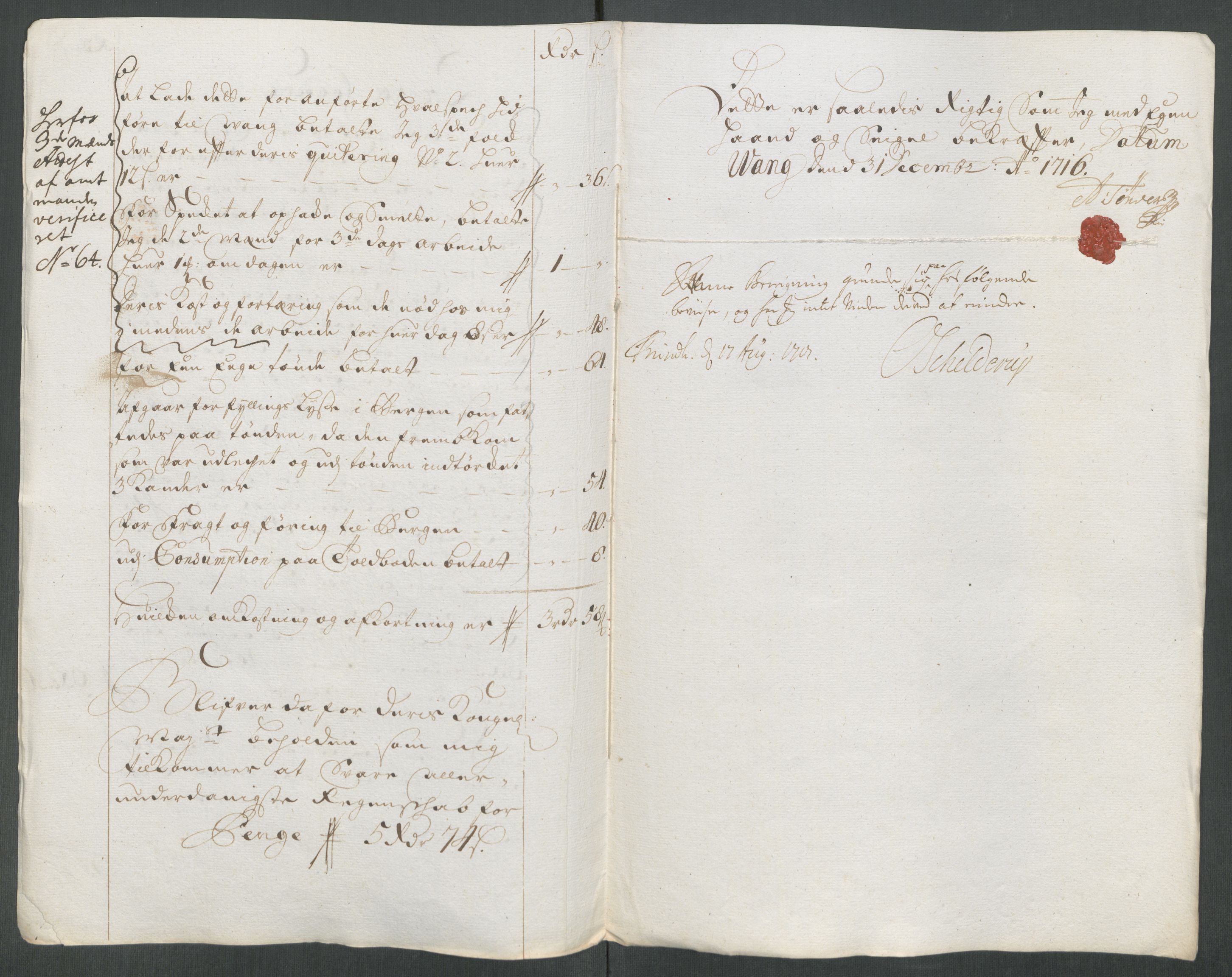 Rentekammeret inntil 1814, Reviderte regnskaper, Fogderegnskap, AV/RA-EA-4092/R68/L4762: Fogderegnskap Senja og Troms, 1716, p. 326