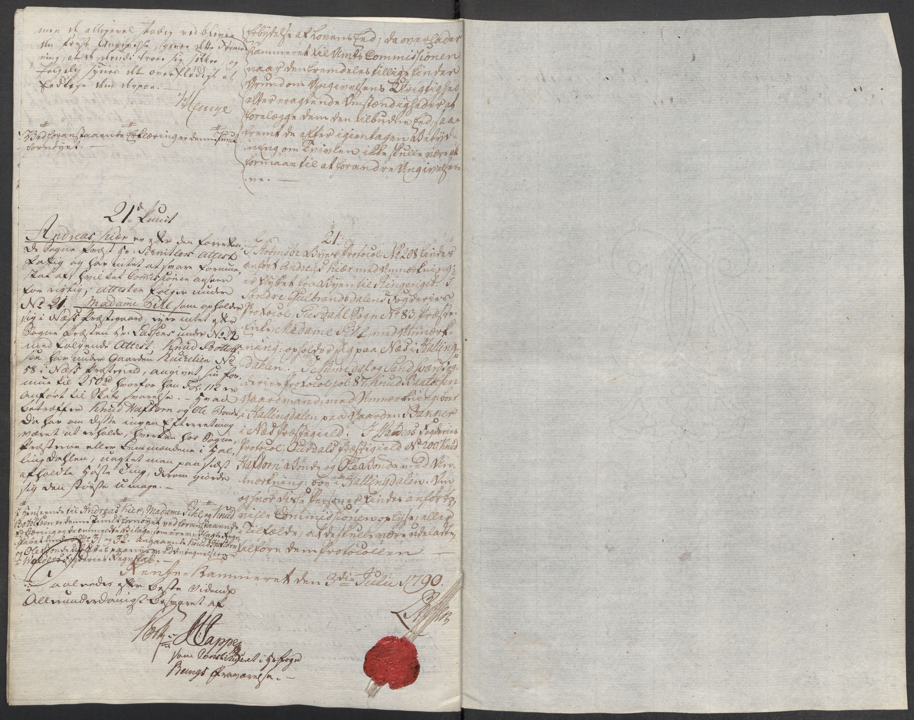 Rentekammeret inntil 1814, Reviderte regnskaper, Mindre regnskaper, AV/RA-EA-4068/Rf/Rfe/L0036: Rakkestad, Heggen og Frøland fogderi, Ringerike og Hallingdal fogderi, 1789, p. 177