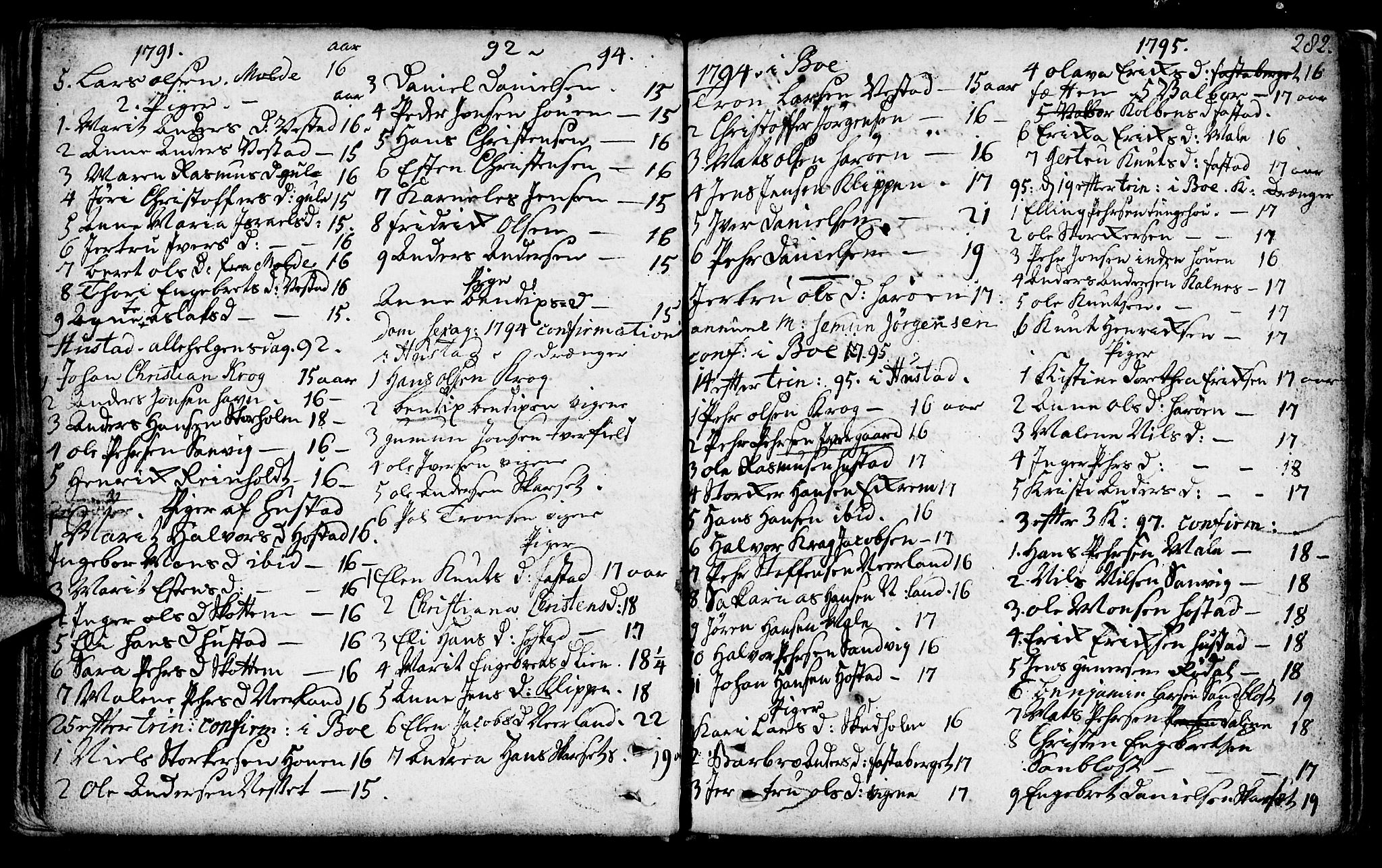 Ministerialprotokoller, klokkerbøker og fødselsregistre - Møre og Romsdal, SAT/A-1454/566/L0761: Parish register (official) no. 566A02 /1, 1767-1817, p. 282