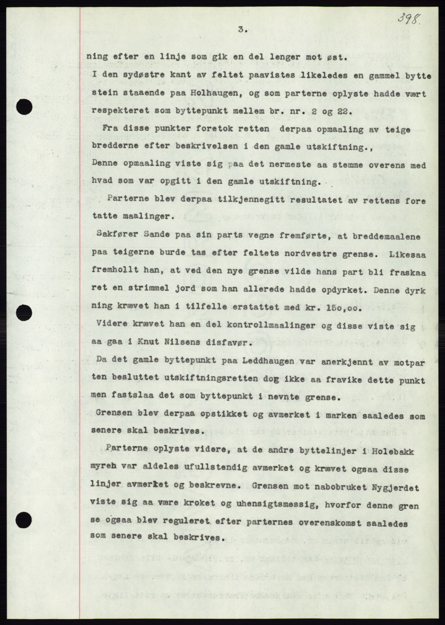 Søre Sunnmøre sorenskriveri, AV/SAT-A-4122/1/2/2C/L0064: Mortgage book no. 58, 1937-1938, Diary no: : 1961/1937